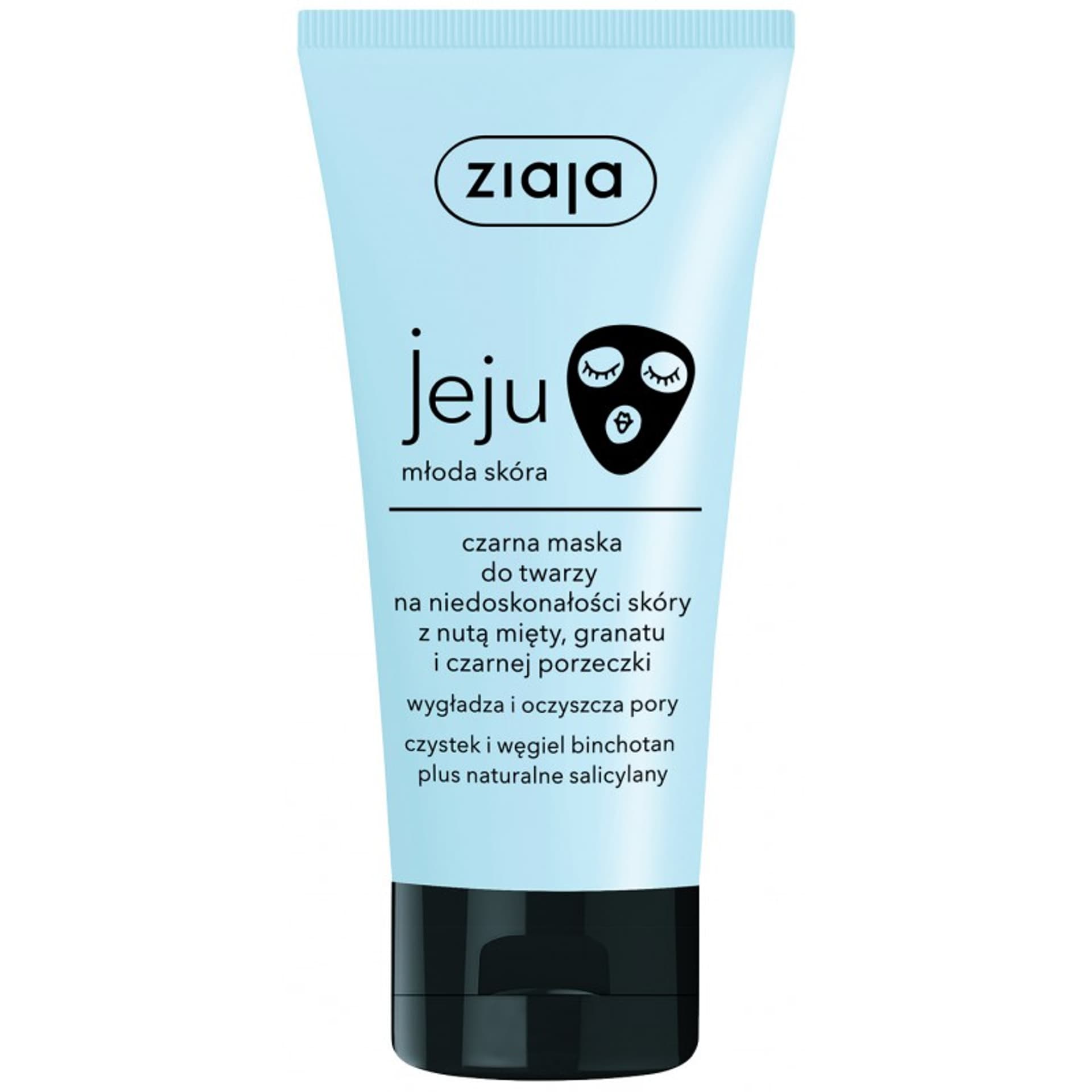 

Ziaja Jeju czarna maska do twarzy na niedoskonałości skóry 50ml