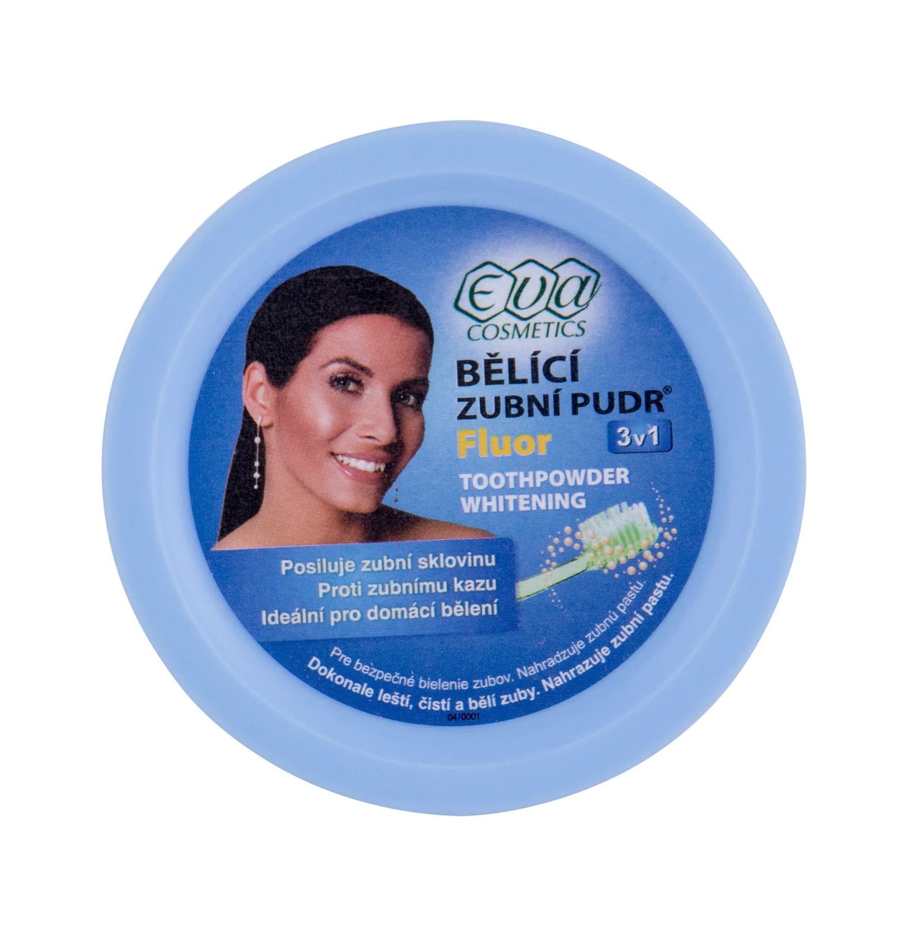 

Eva Cosmetics Fluor Whitening Toothpowder 3in1 Wybielanie zębów 30g (U)