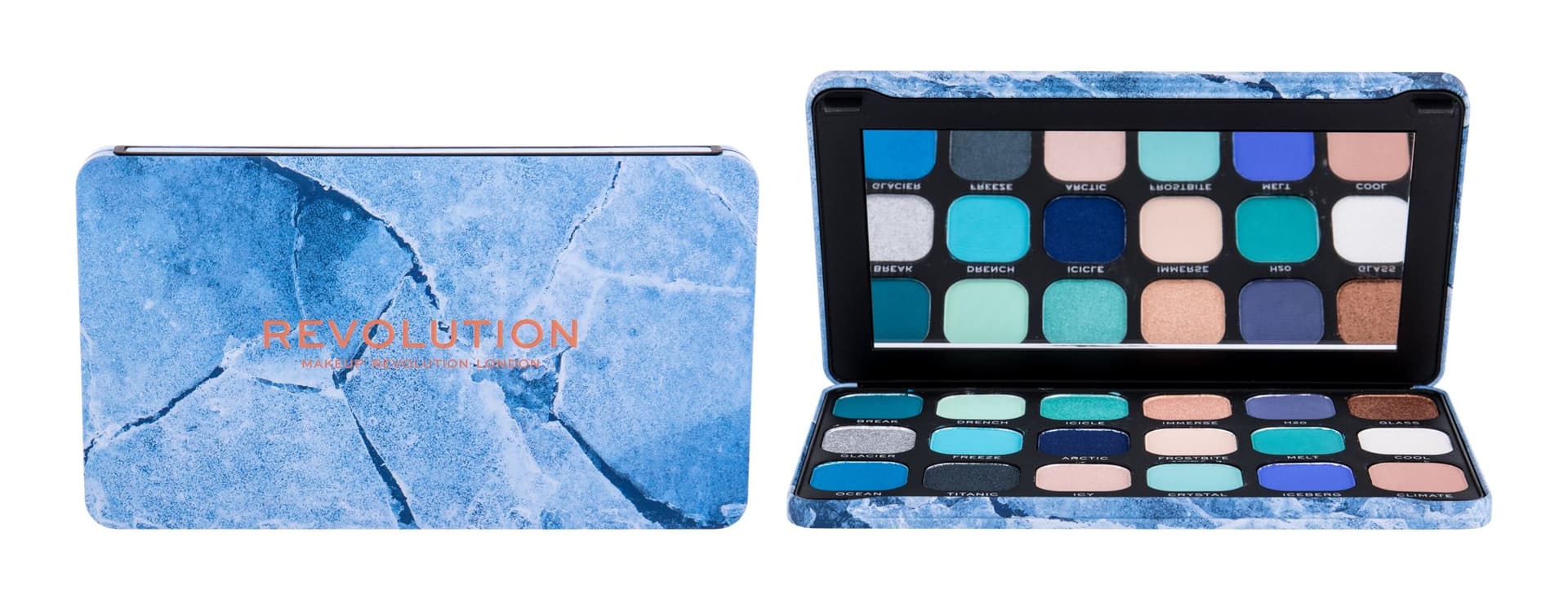 

Makeup Revolution Paleta cieni do powiek Forever Flawless Ice 1szt