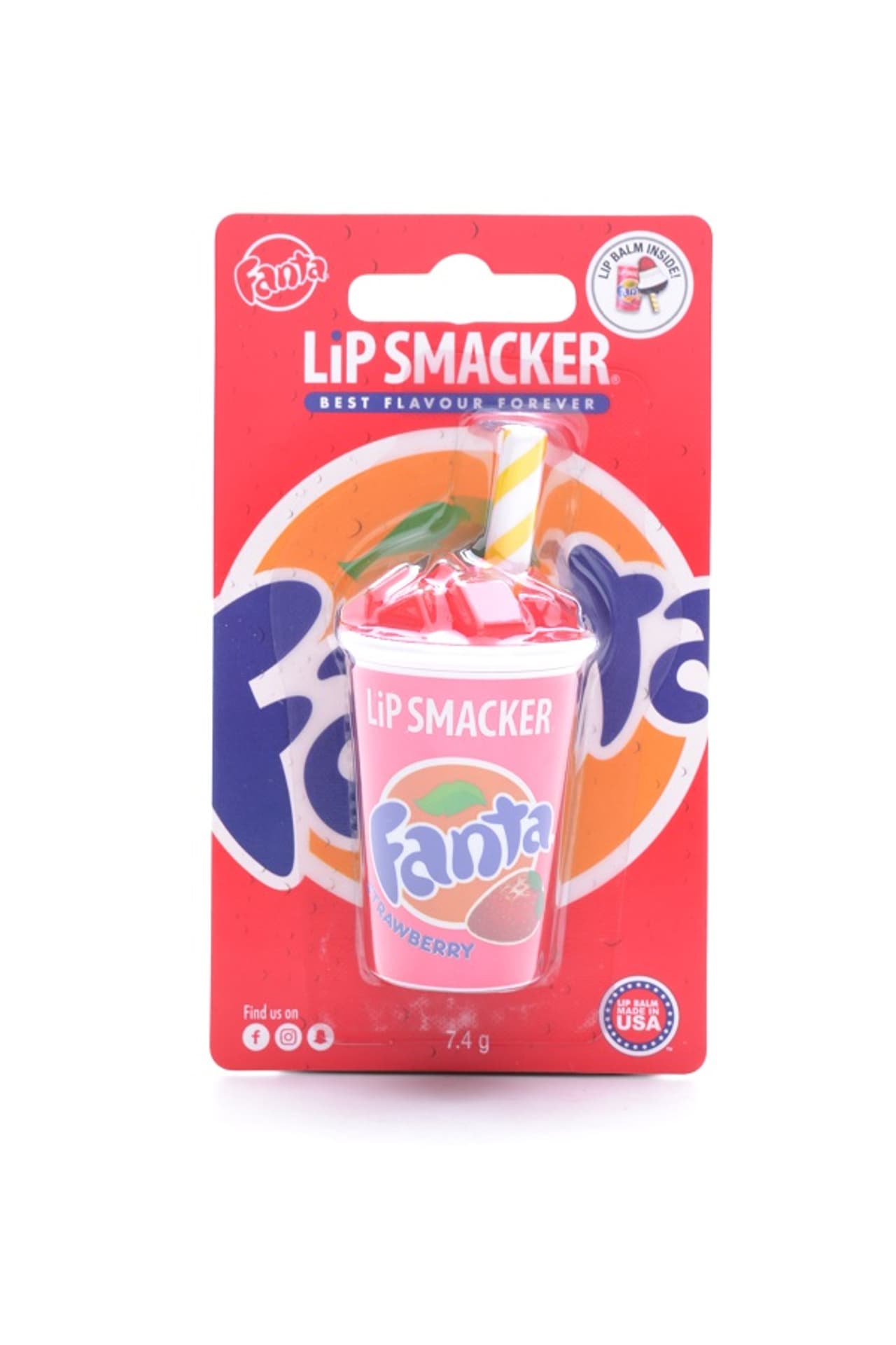 

Lip Smacker Strawberry Fanta Balsam do ust 7,4g (K)