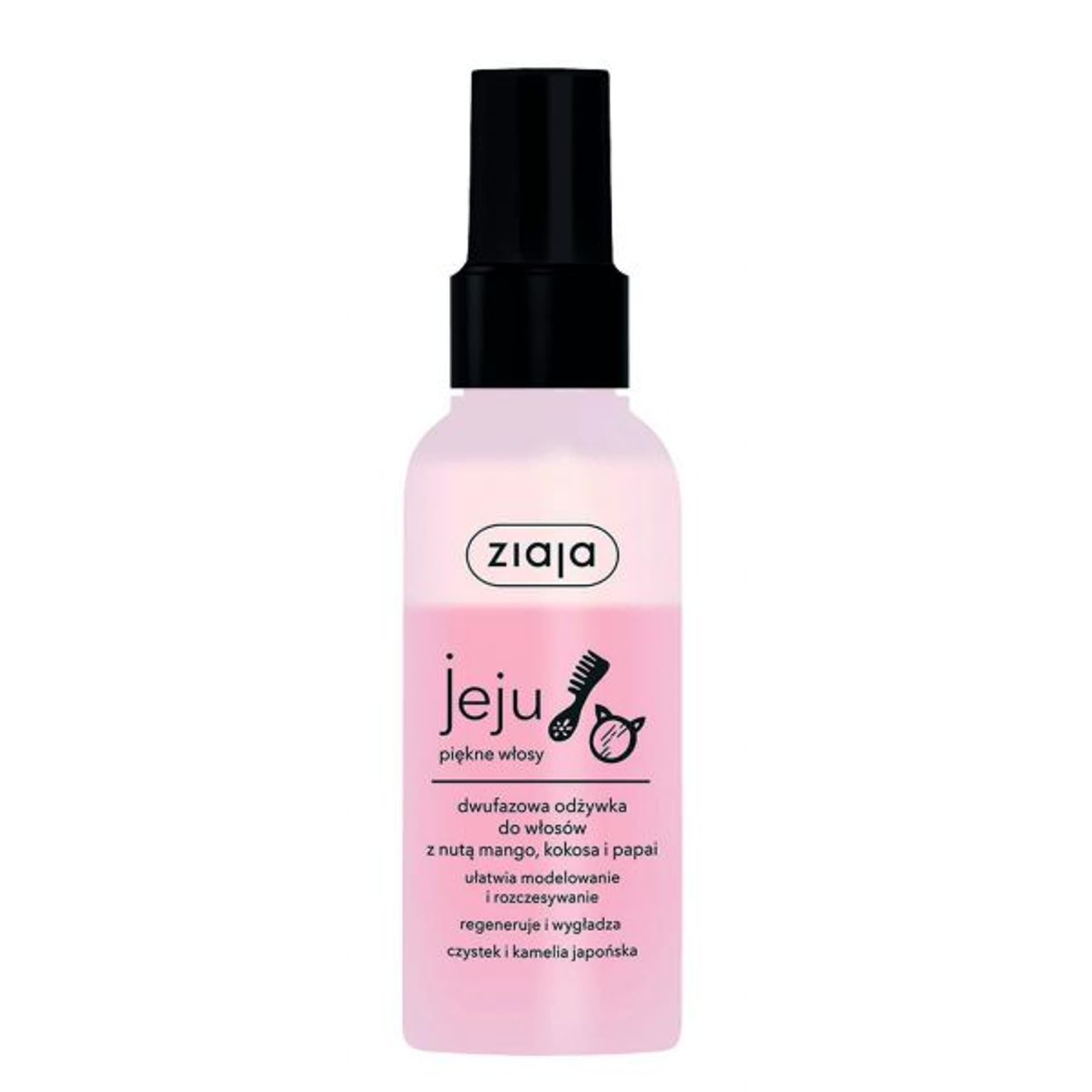 

Ziaja Jeju dwufazowa odżywka do włosów w sprayu z nutą mango kokosa i papai 125ml