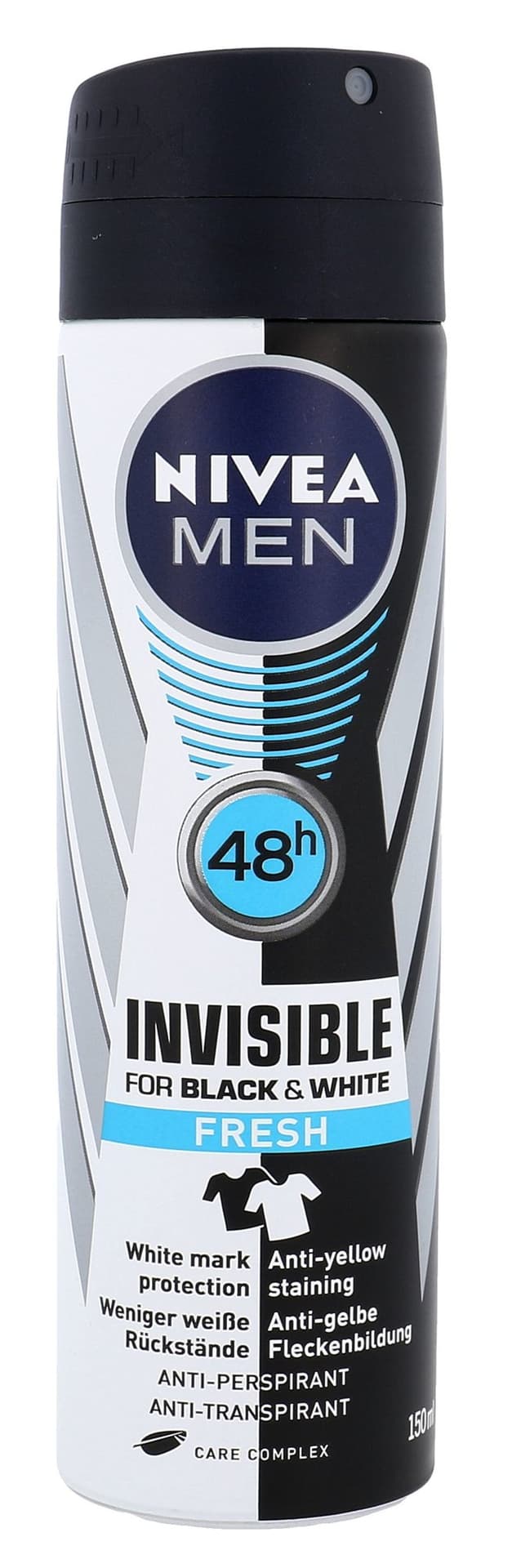 

Nivea Fresh Men Invisible For Black White 48h Antyperspirant 150ml (M)