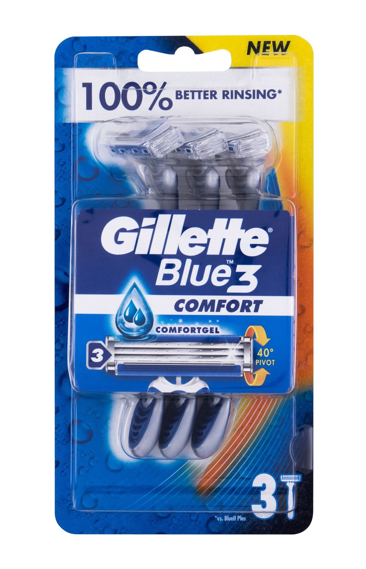 

Gillette Comfort Blue3 Maszynka do golenia 3 szt (M)