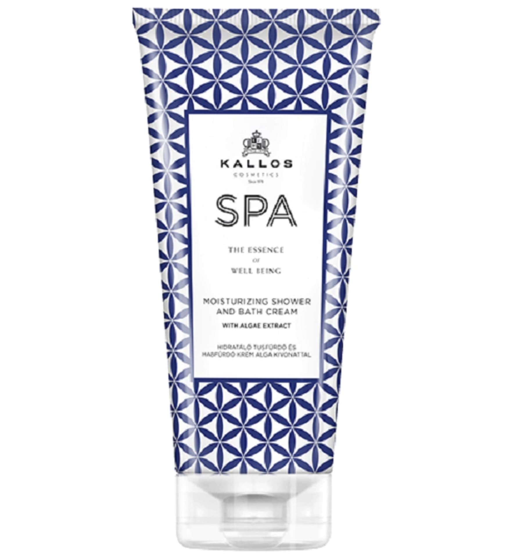 

Kallos Spa Moisturizing Shower And Bath Cream żel i płyn do kąpieli z algami 200ml