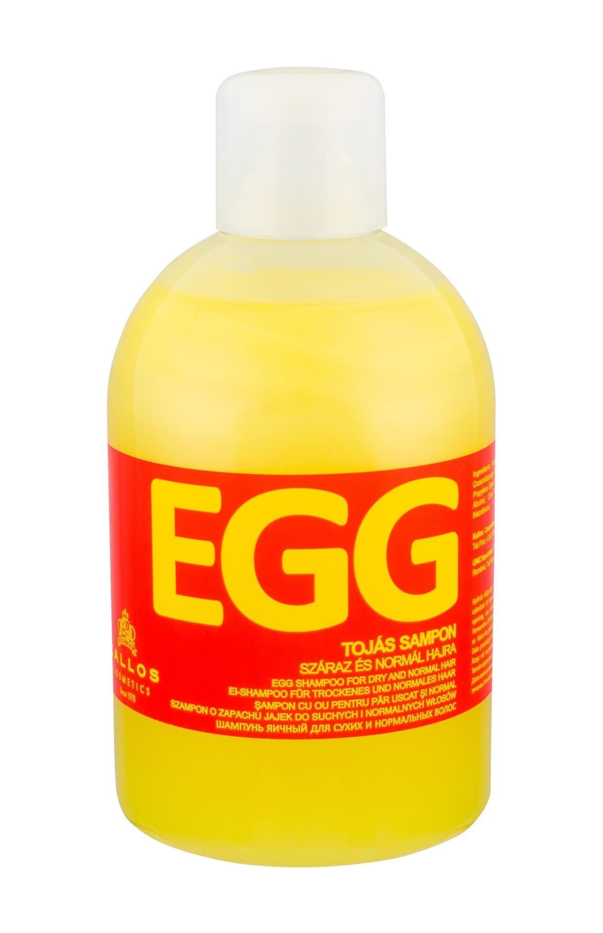 

Kallos Cosmetics Egg Szampon do włosów 1000ml (W)