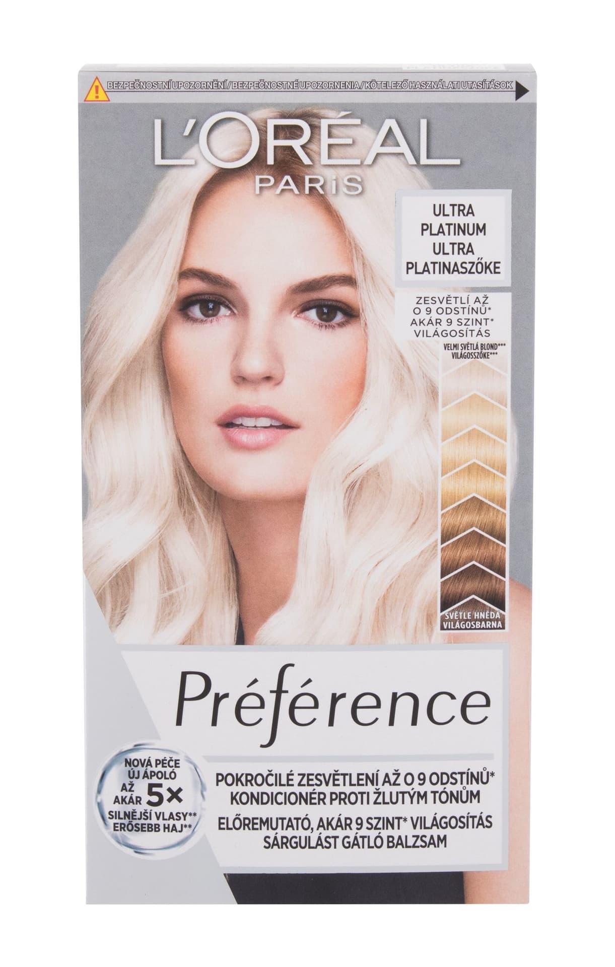 

L´Oréal Paris Ultra Platinum Les Blondissimes Préférence Farba do włosów 1 szt (W)