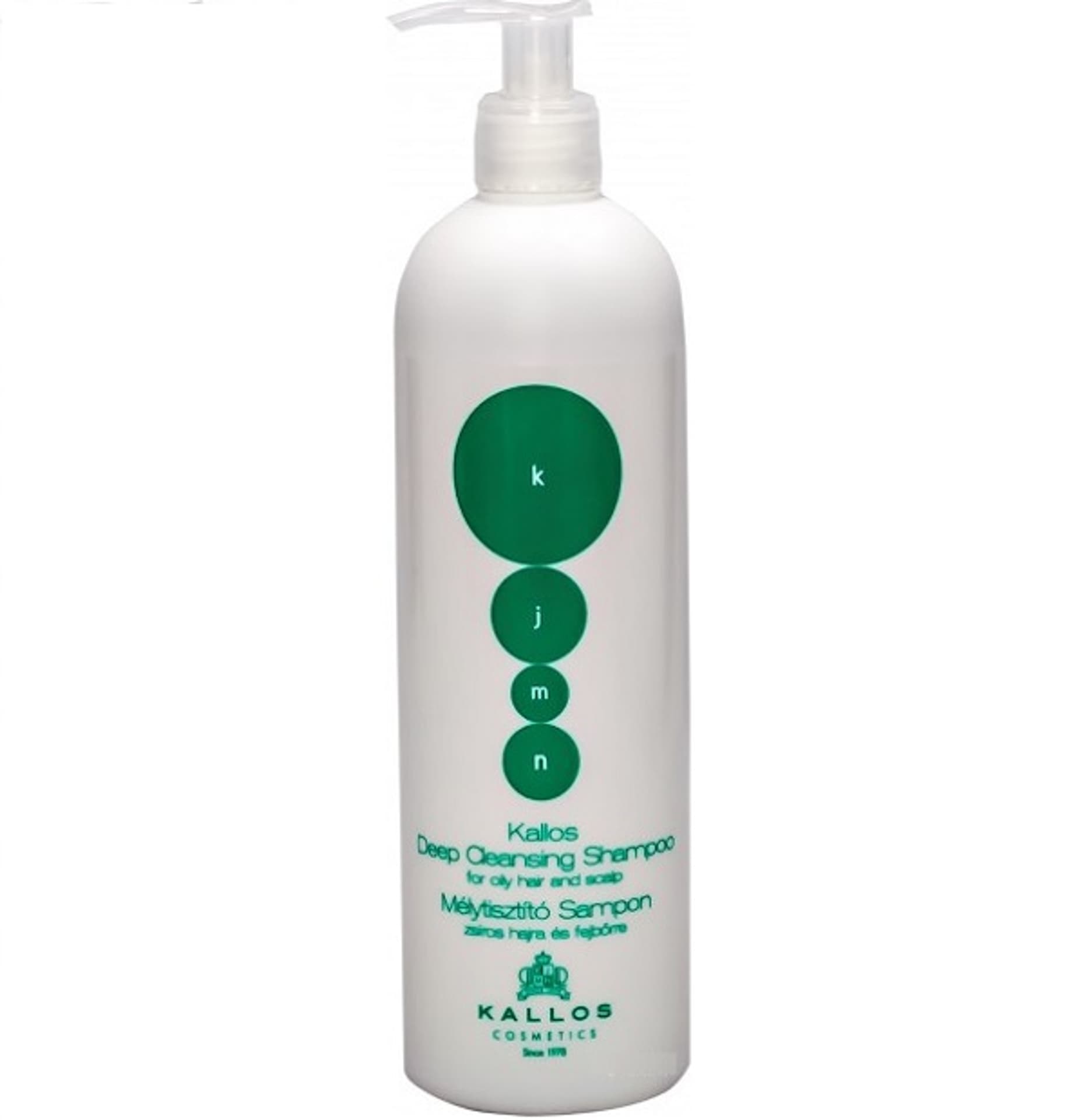 

Kallos Cosmetics Deep Cleansing Foaming Face Wash KJMN Szampon do włosów 500ml (W)