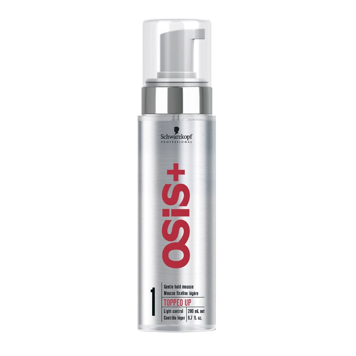

Schwarzkopf Professional Osis+ Topped Up delikatna pianka do stylizacji włosów 1 Light Control 200ml