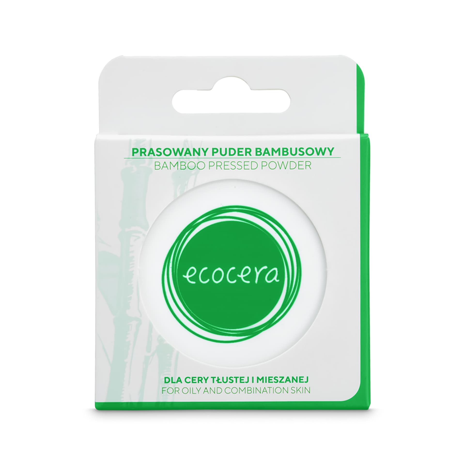 

Ecocera Puder prasowany Bambusowy - cera tłusta i mieszana