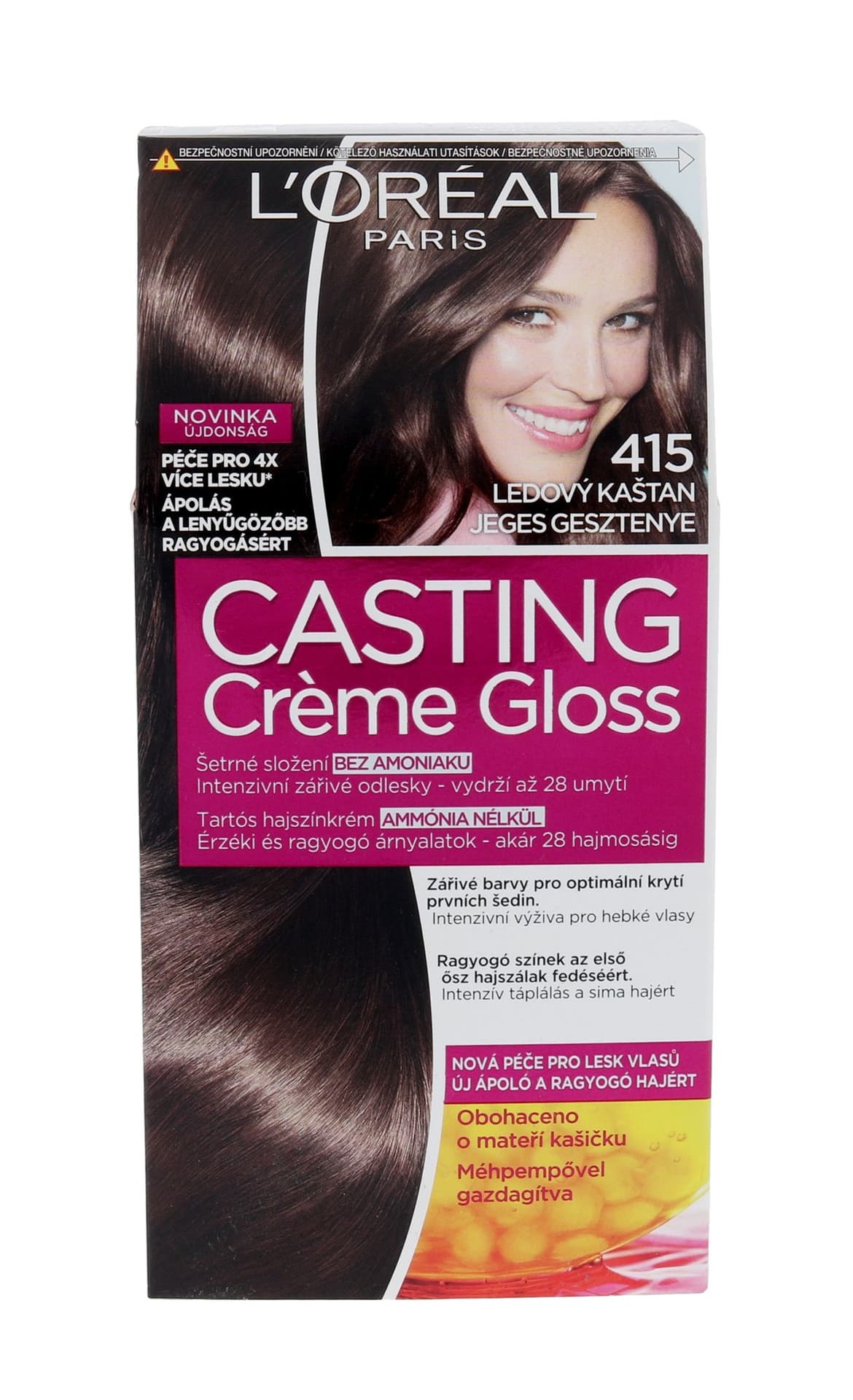 

L´Oréal Paris 415 Iced Chocolate Casting Creme Gloss Farba do włosów 48ml (W)