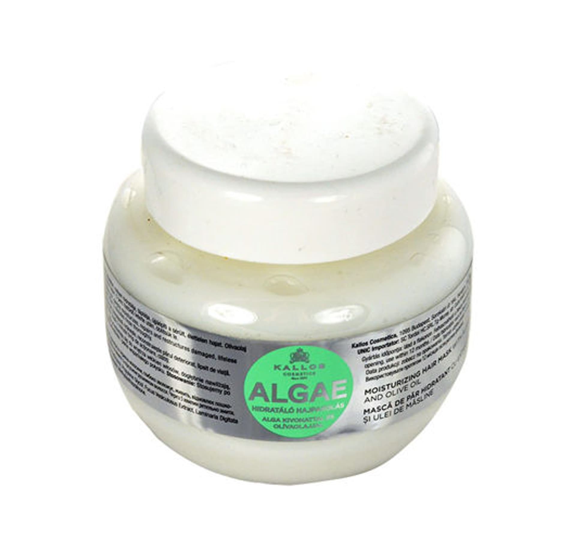 

Kallos Algae Moisturizing Mask With Algae Extract And Olive Oil nawilżająca maska z ekstraktem z alg i olejem oliwkowym do włosów suchych 275ml