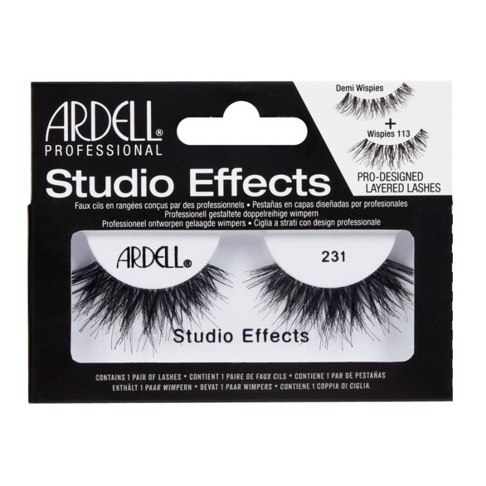 

Ardell Studio Effects sztuczne rzęsy 231 Black