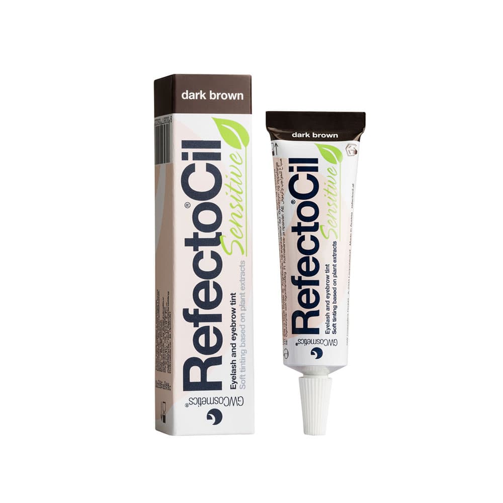 

RefectoCil Dark Brown Eyelash And Eyebrow Tint Sensitive Farba do brwi 15ml (W)