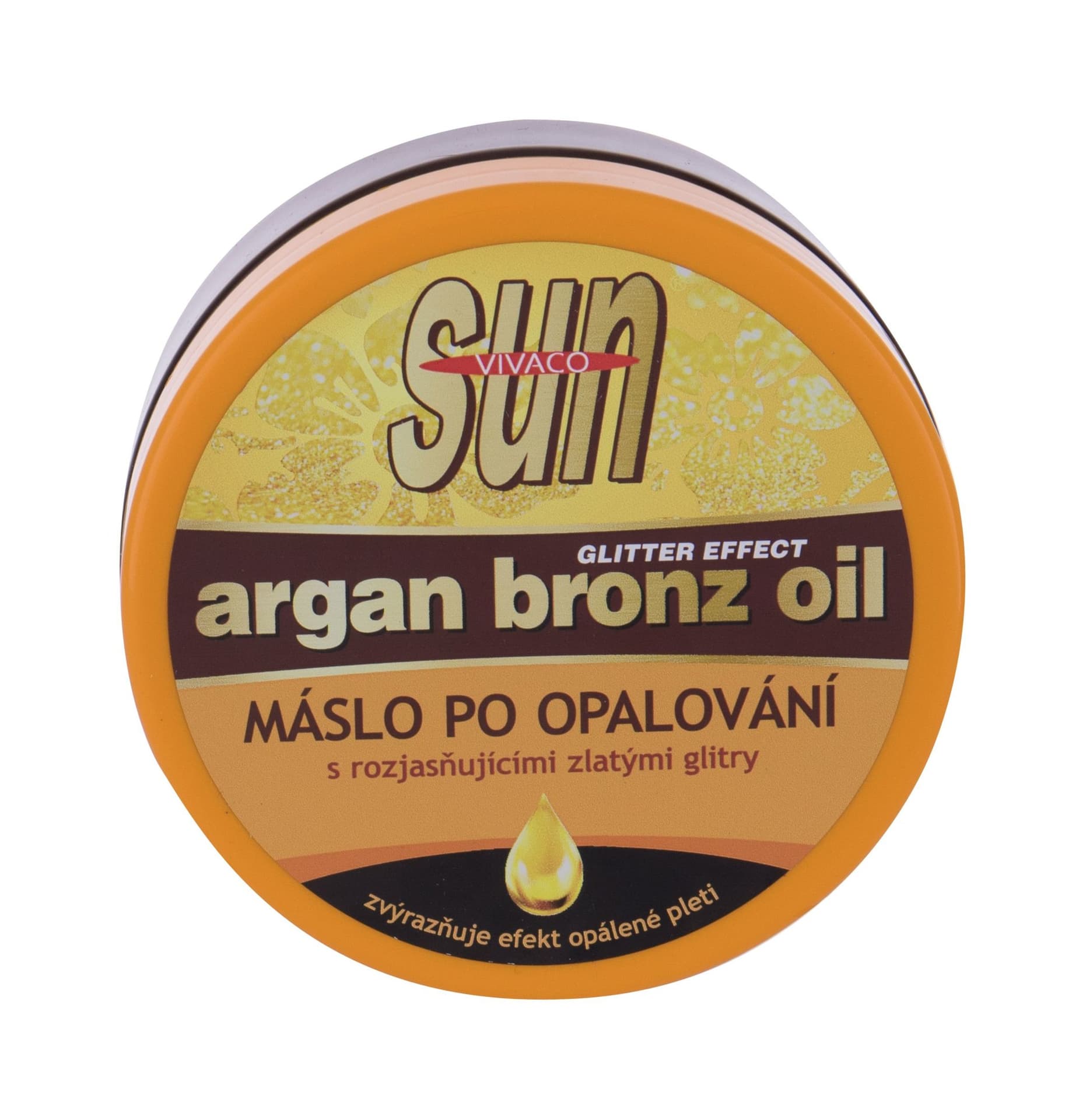 

Vivaco Argan Bronz Oil Sun Glitter Aftersun Butter Preparaty po opalaniu 200ml (U)