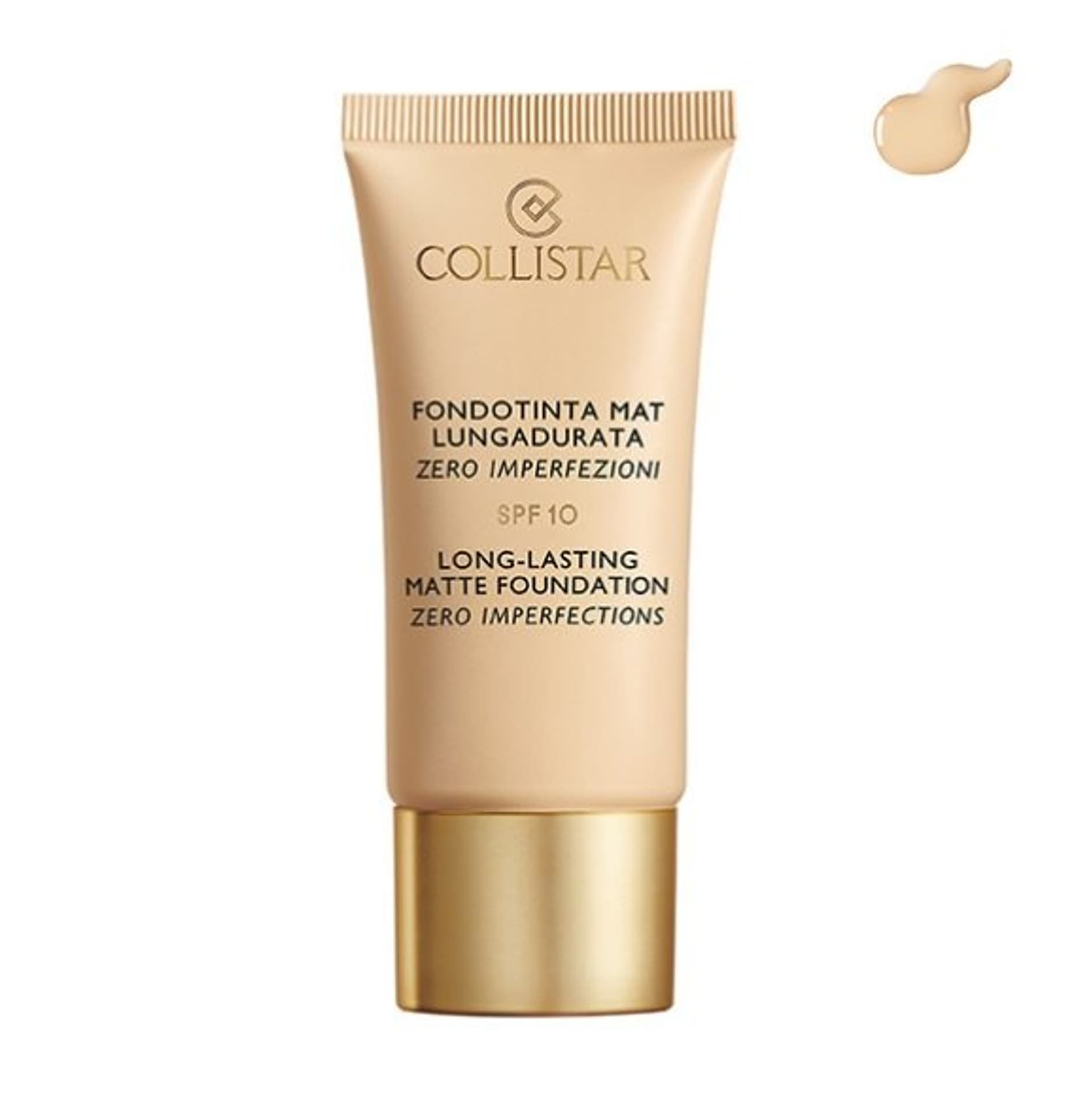 

Collistar Long - Lasting Matte Foundation matujący podkład do twarzy 1 Ivory SPF10 30ml