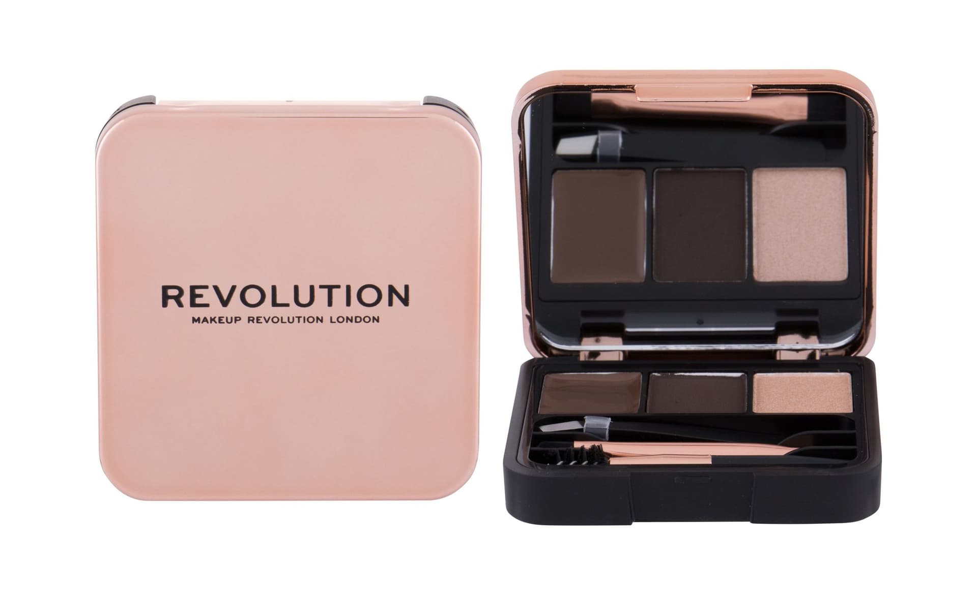 

Makeup Revolution Zestaw do brwi Brow Sculpt Kit Dark