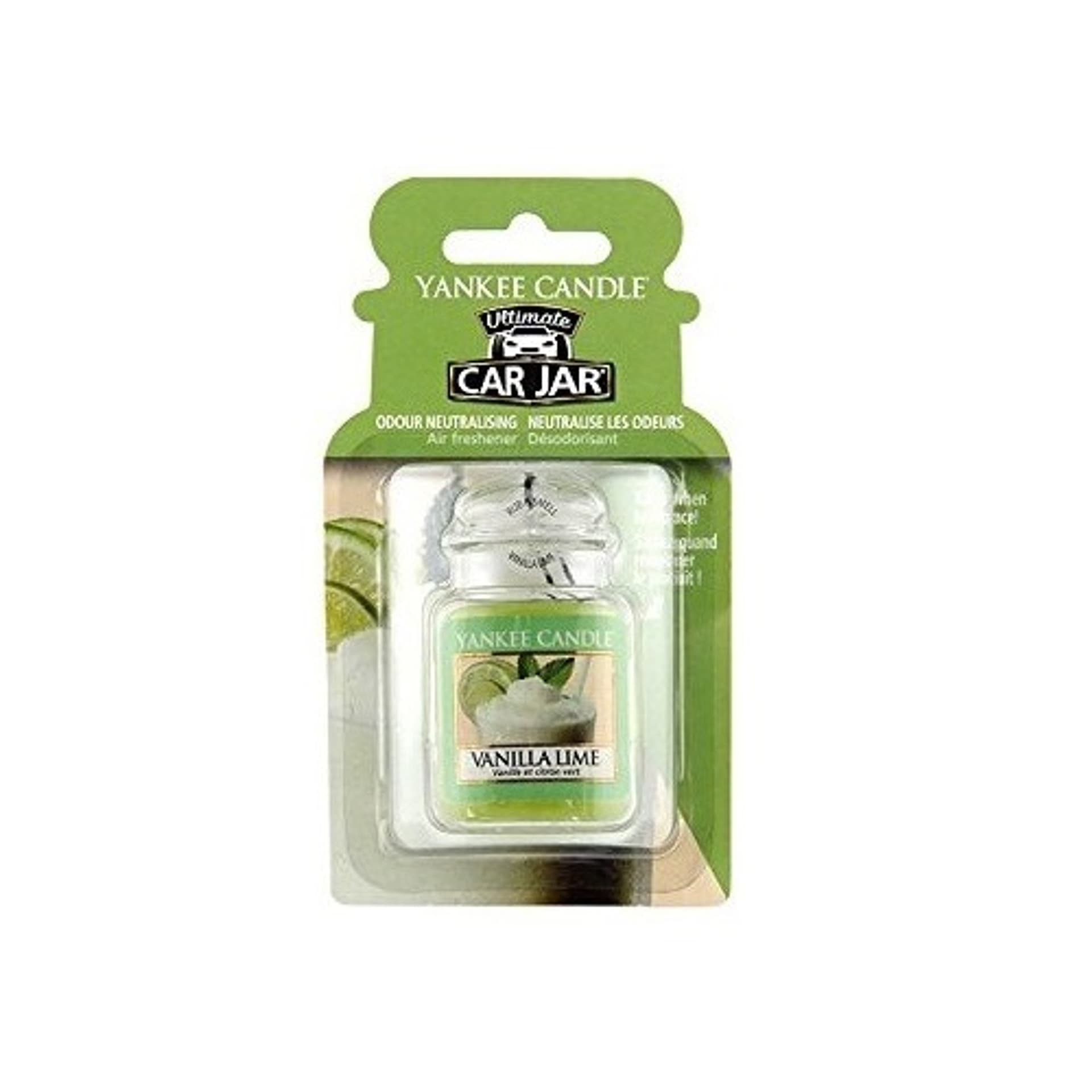 

Yankee Candle Car Jar Ultimate zapach samochodowy Vanilla Lime 1sztuka