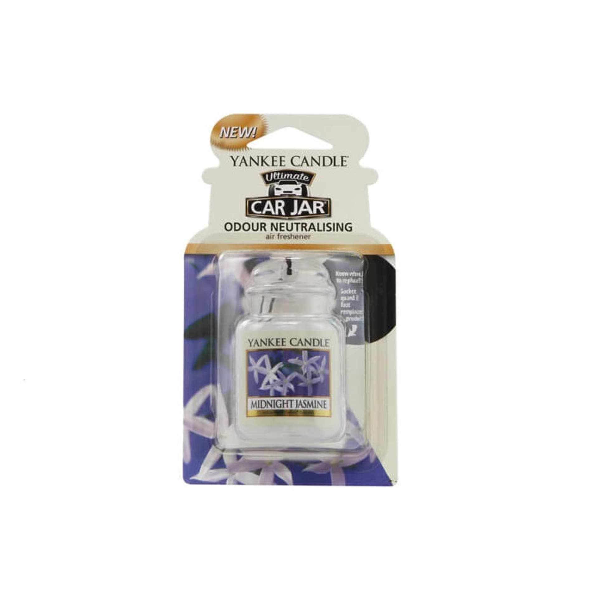 

Yankee Candle Car Jar Midnight Jasmine Zapach samochodowy 1 szt (U)