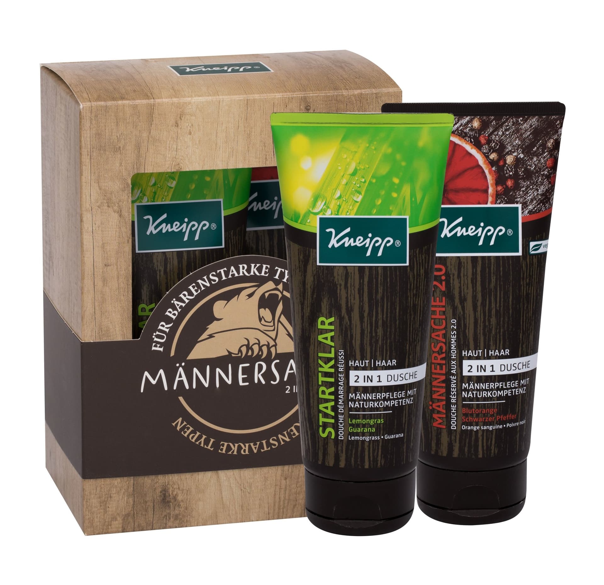 

Kneipp 2 in 1 Body Wash Men Żel pod prysznic 200ml Żel pod prysznic 200ml + Żel pod prysznic 2w1 Men Only 2.0 200ml (M)
