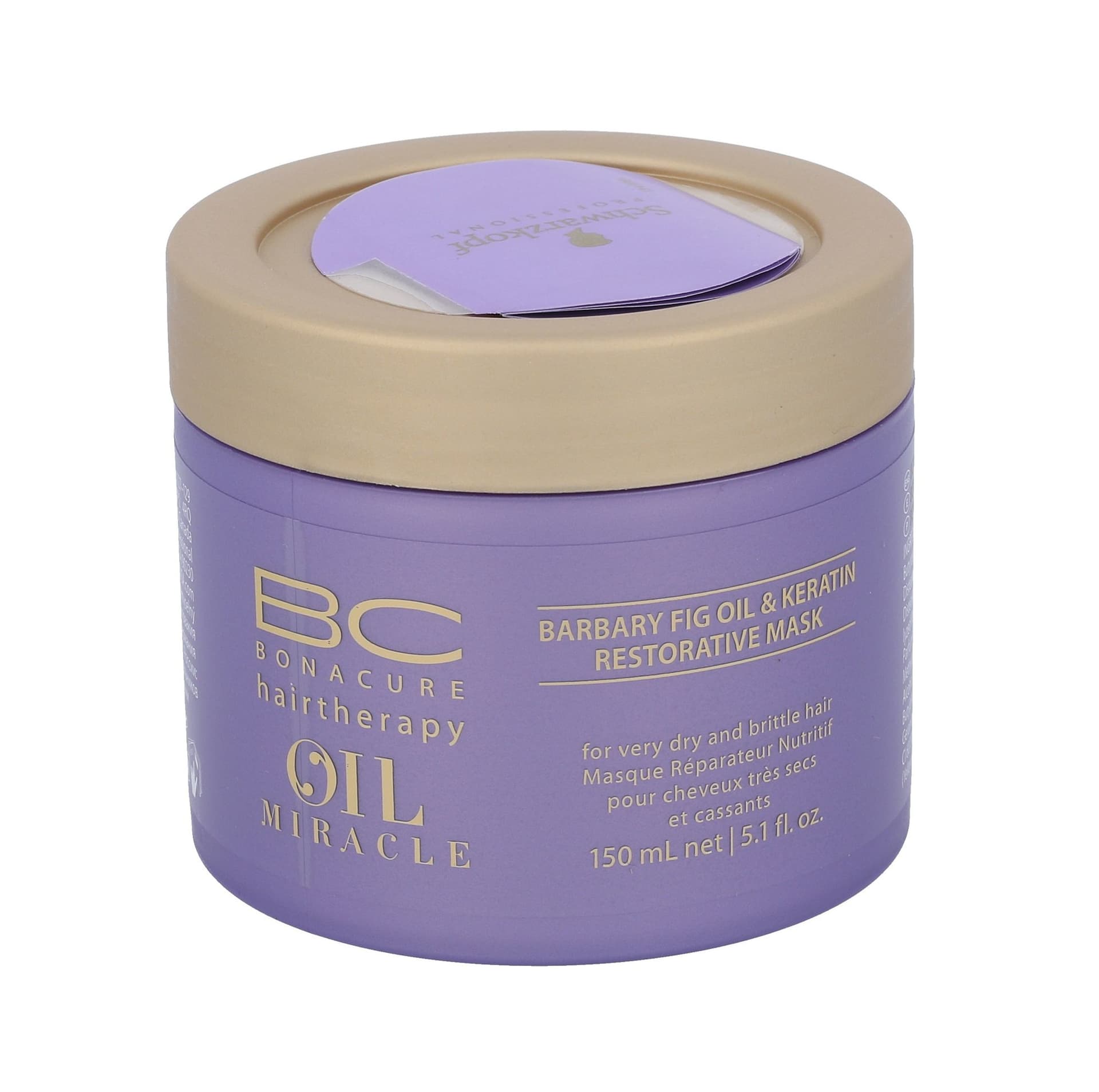 

Schwarzkopf Professional Barbary Fig Keratin BC Bonacure Oil Miracle Maska do włosów 150ml (W)