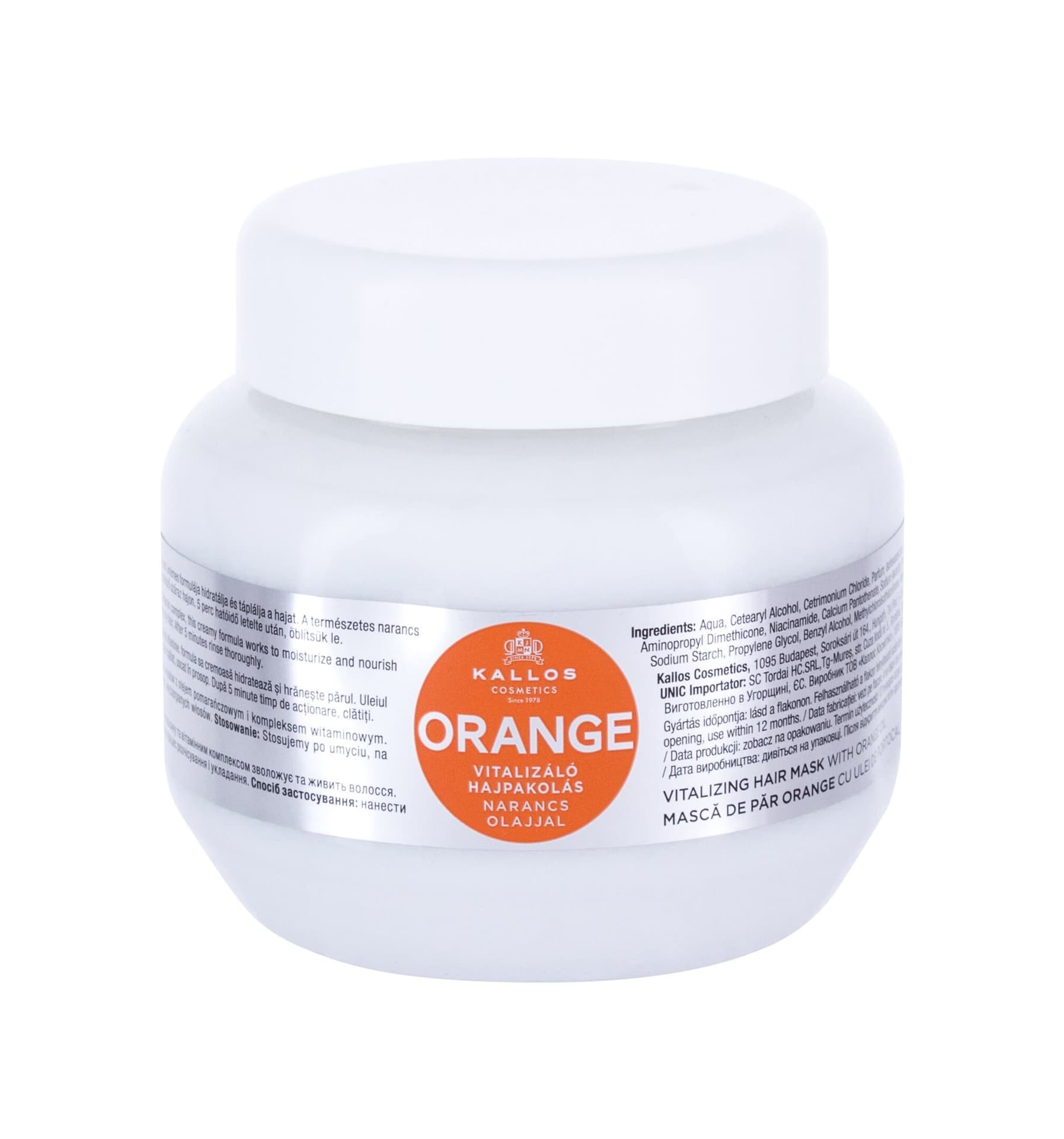 

Kallos Cosmetics Orange Maska do włosów 275ml (W)