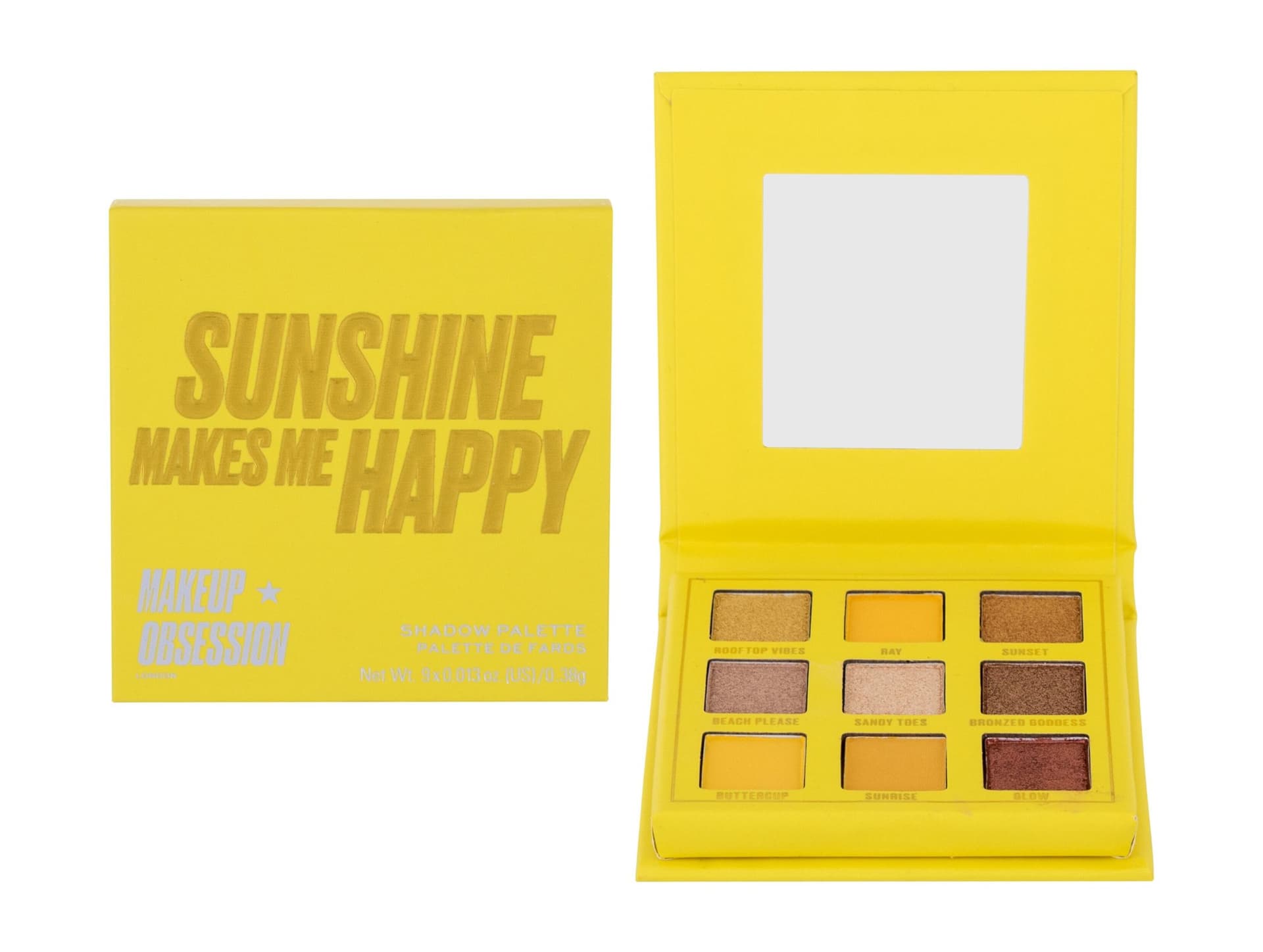 

Makeup Obsession Sunshine Makes Me Happy Cienie do powiek 3,42g (W)