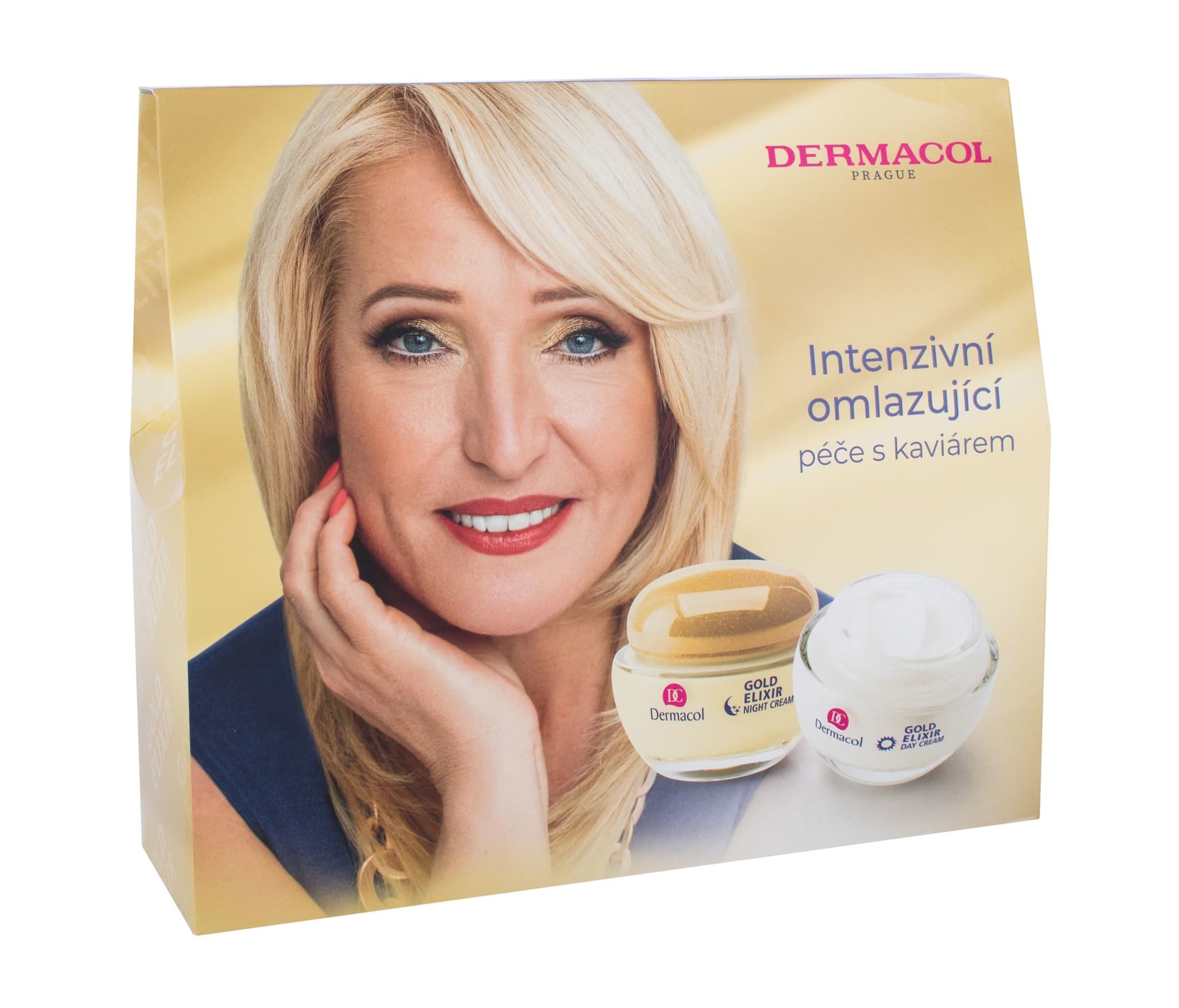 

Dermacol Gold Elixir Krem do twarzy na dzień 50ml Krem na dzień 50ml + Krem na noc 50ml (W)