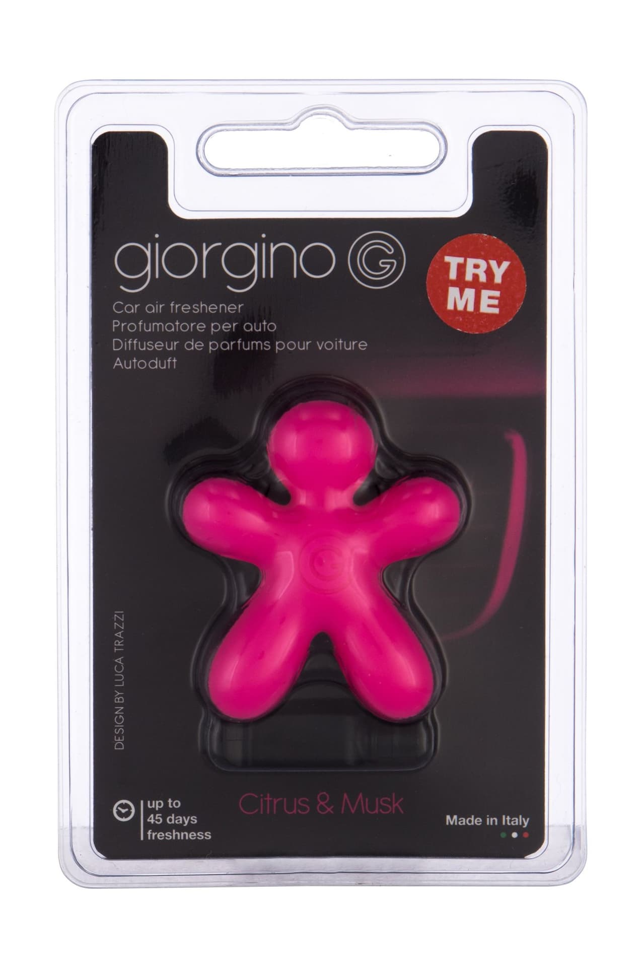 

MrMrs Fragrance Giorgino Citrus Musk Zapach samochodowy 1 szt (U)
