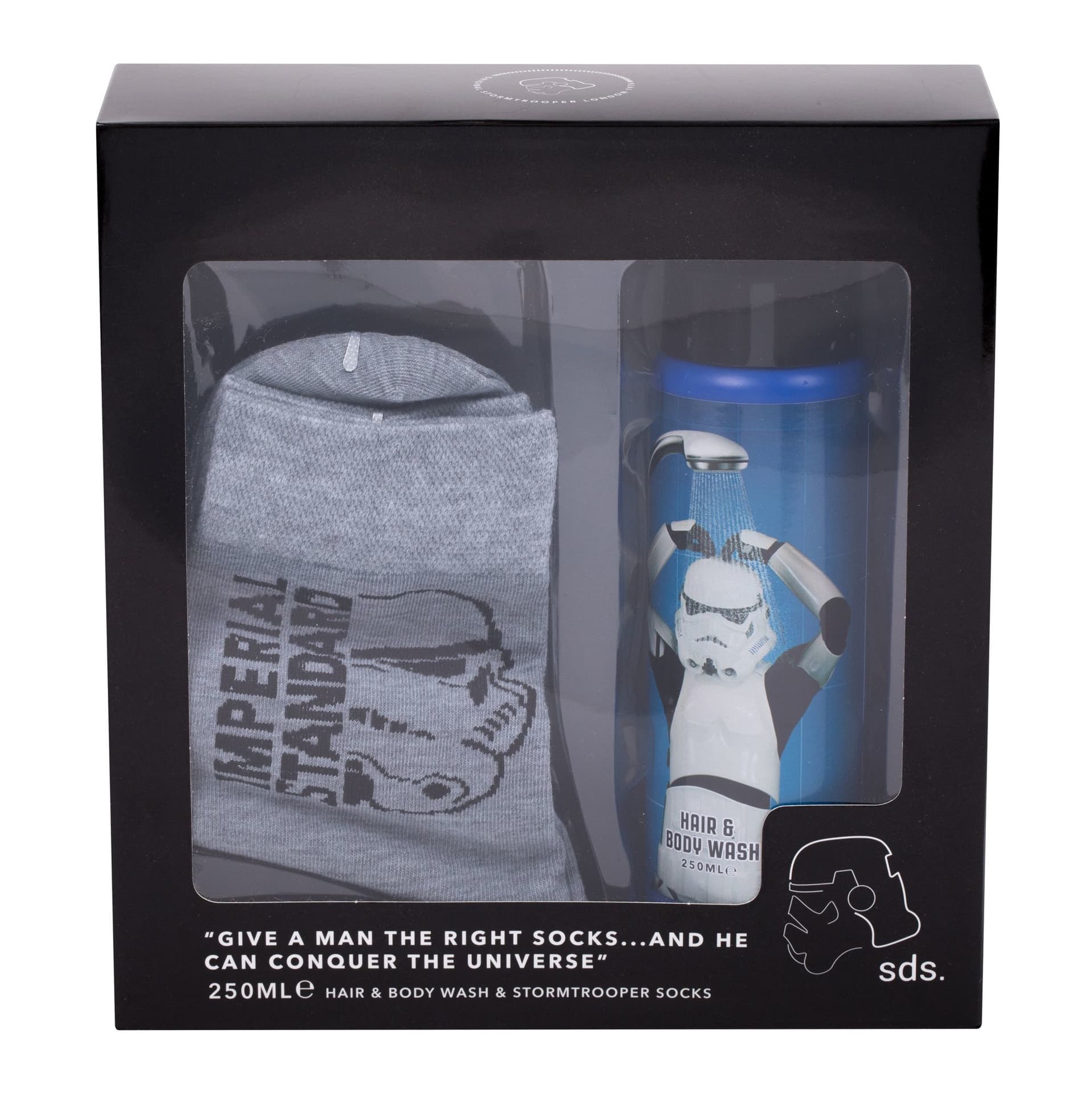 

Star Wars Stormtrooper Żel pod prysznic 250ml Żel pod prysznic 250ml + skarpetki (K)