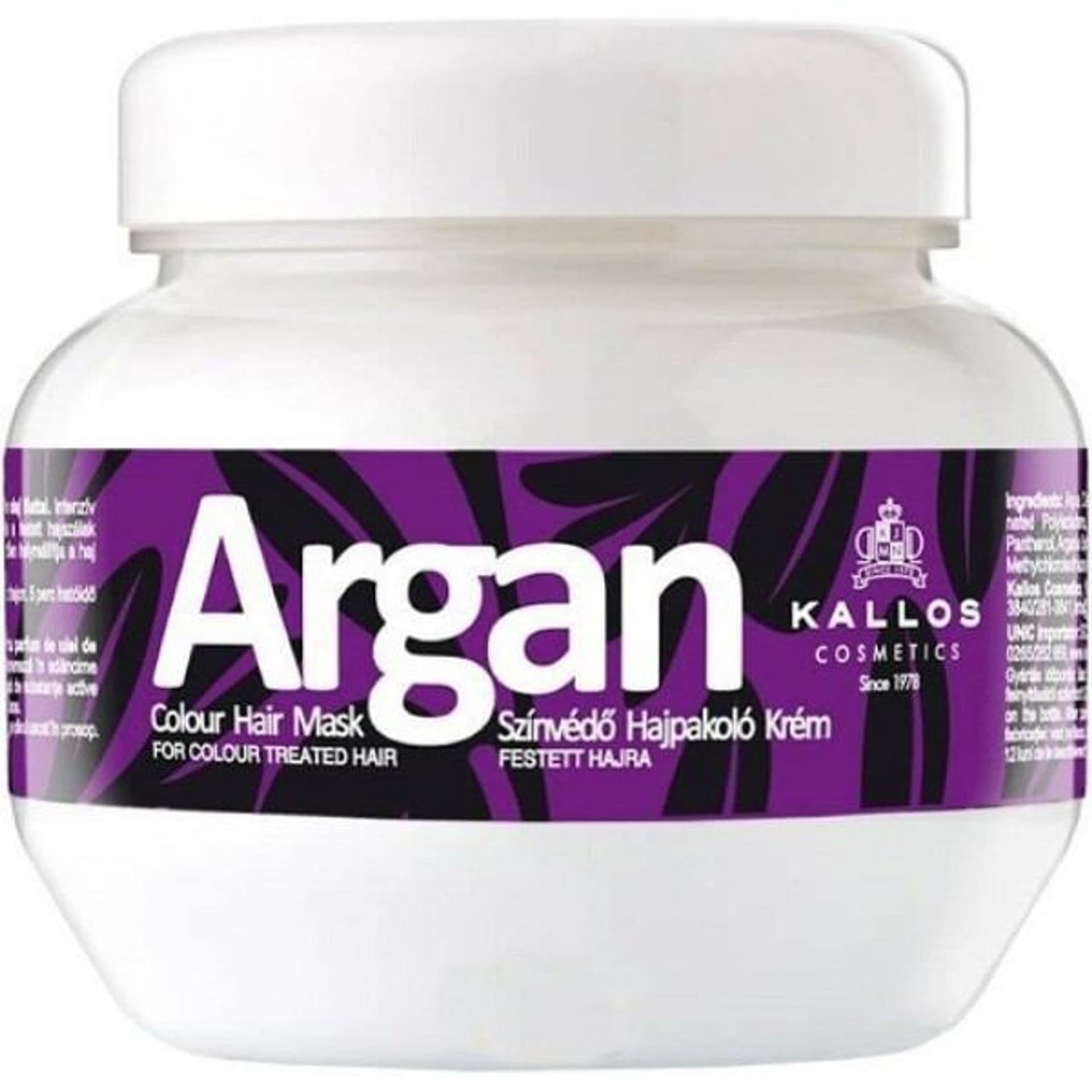 

Kallos Argan Colour Hair Mask arganowa maska do włosów farbowanych 275ml