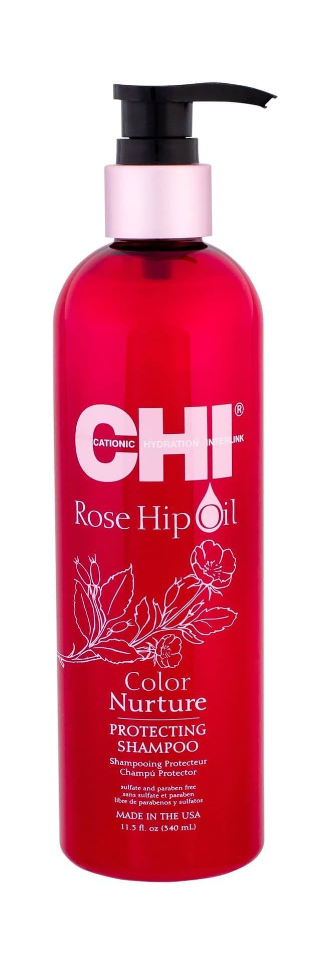 

Farouk Systems Color Nurture CHI Rose Hip Oil Szampon do włosów 340ml (W)