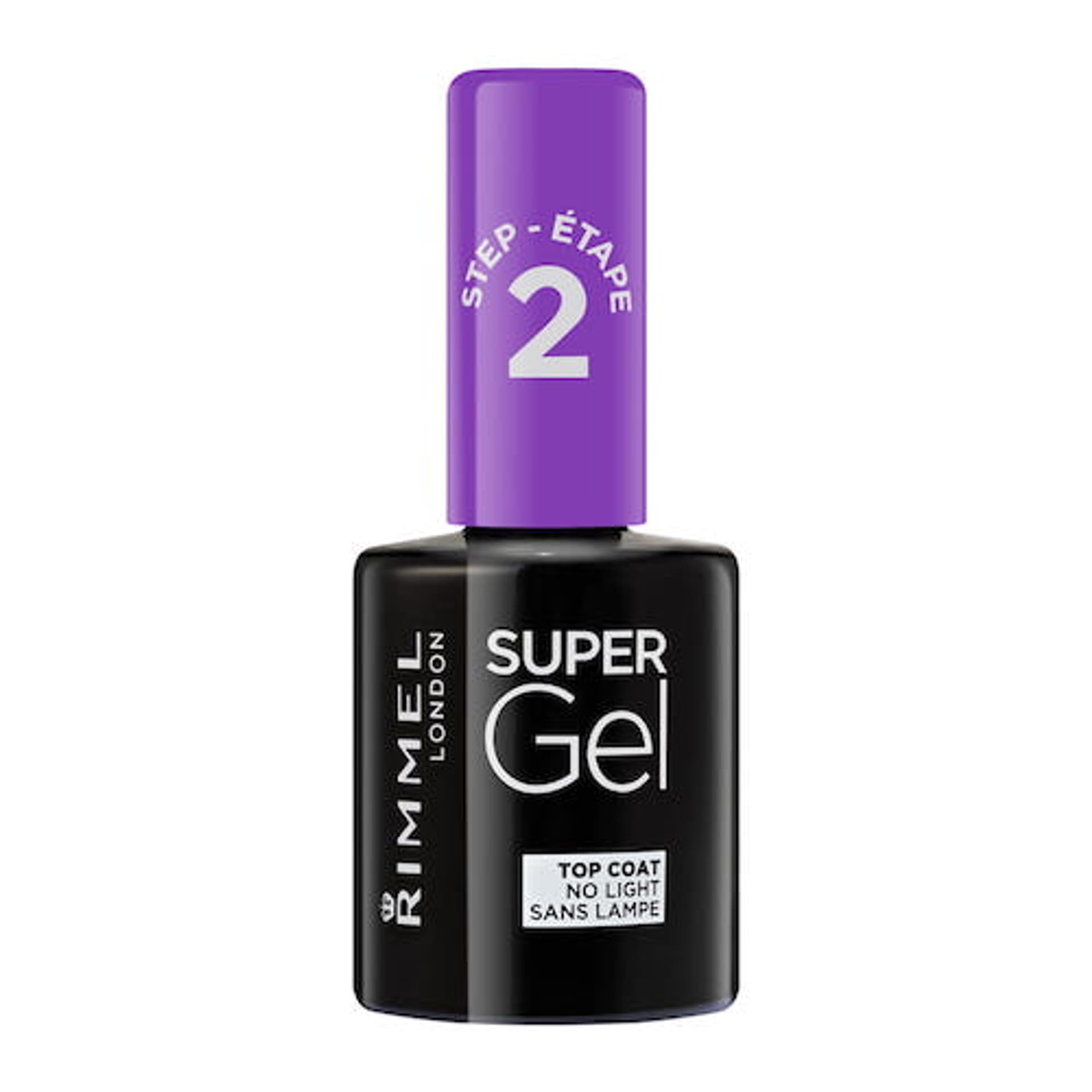

Rimmel Super Gel Top Coat żelowy lakier utrwalający do paznokci 12ml
