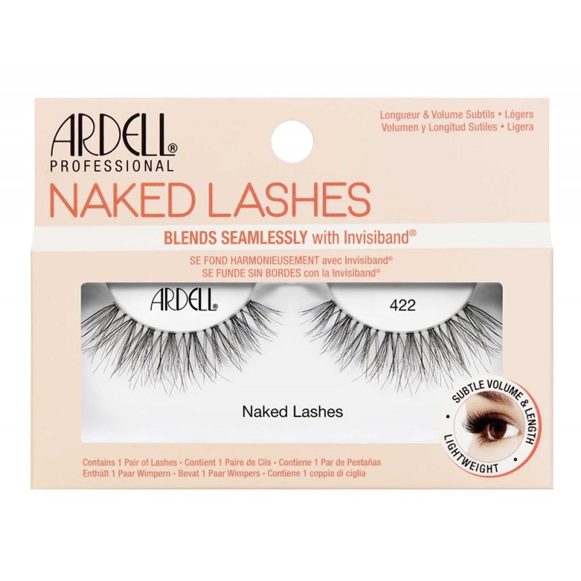 

Ardell Naked Lashes para sztucznych rzęs 422 Black