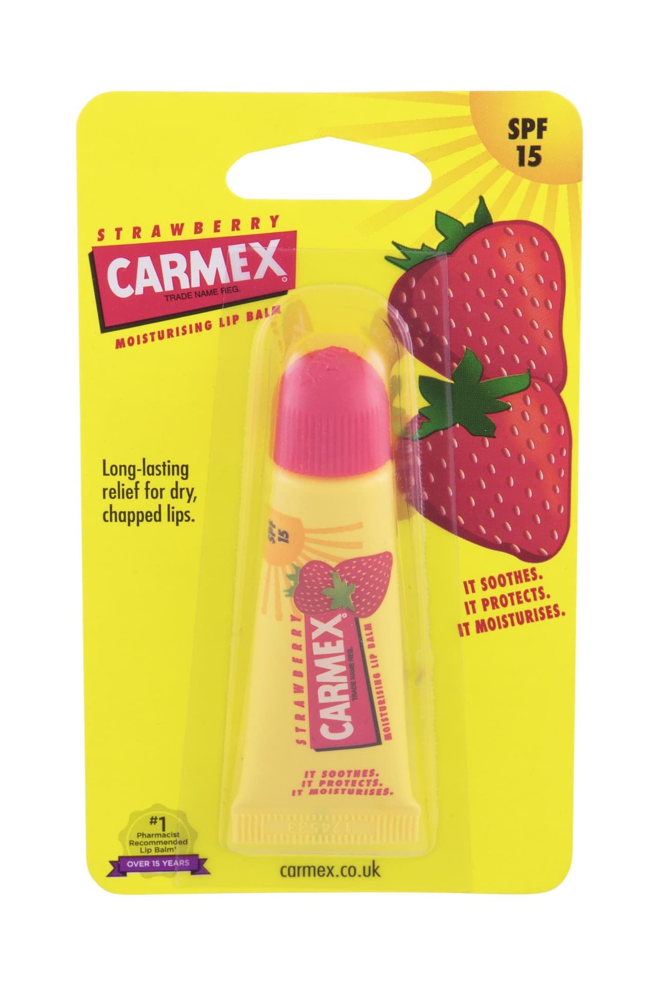 

Carmex Strawberry SPF15 Balsam do ust 10g (W)
