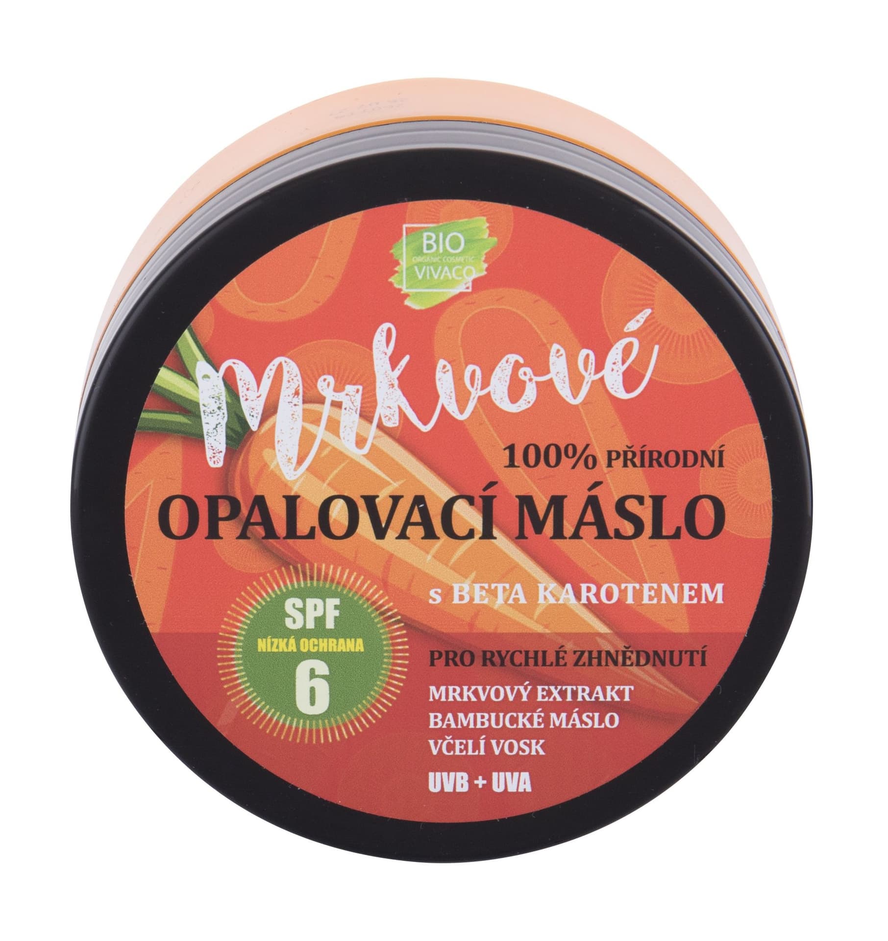 

Vivaco Carrot Suntan Butter Bio SPF6 Preparat do opalania ciała 150ml (U)