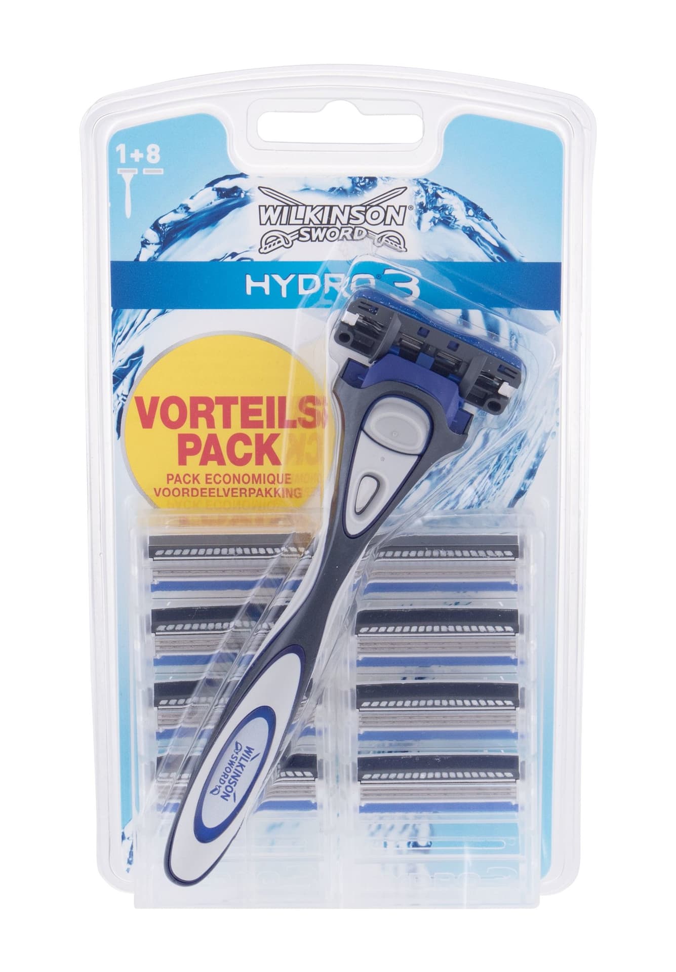 

Wilkinson Sword Hydro 3 Maszynka do golenia 1 szt Maszynka do golenia 1 szt + Zapas 8 szt (M)