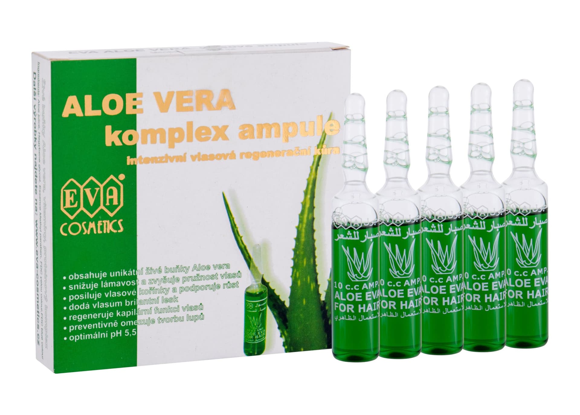 

Eva Cosmetics Complex Hair Care Ampoules Aloe Vera Serum do włosów 50ml (W)
