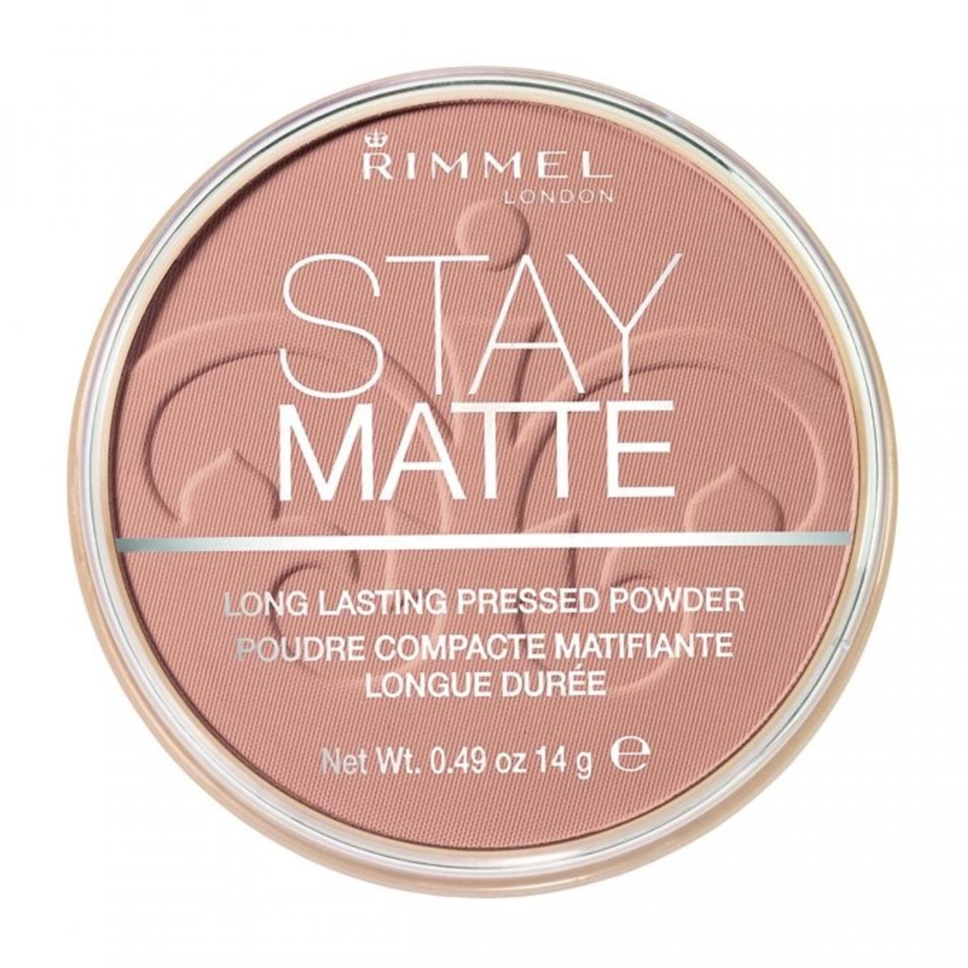 

Rimmel Stay Matte Powder puder prasowany 009 Amber 14g