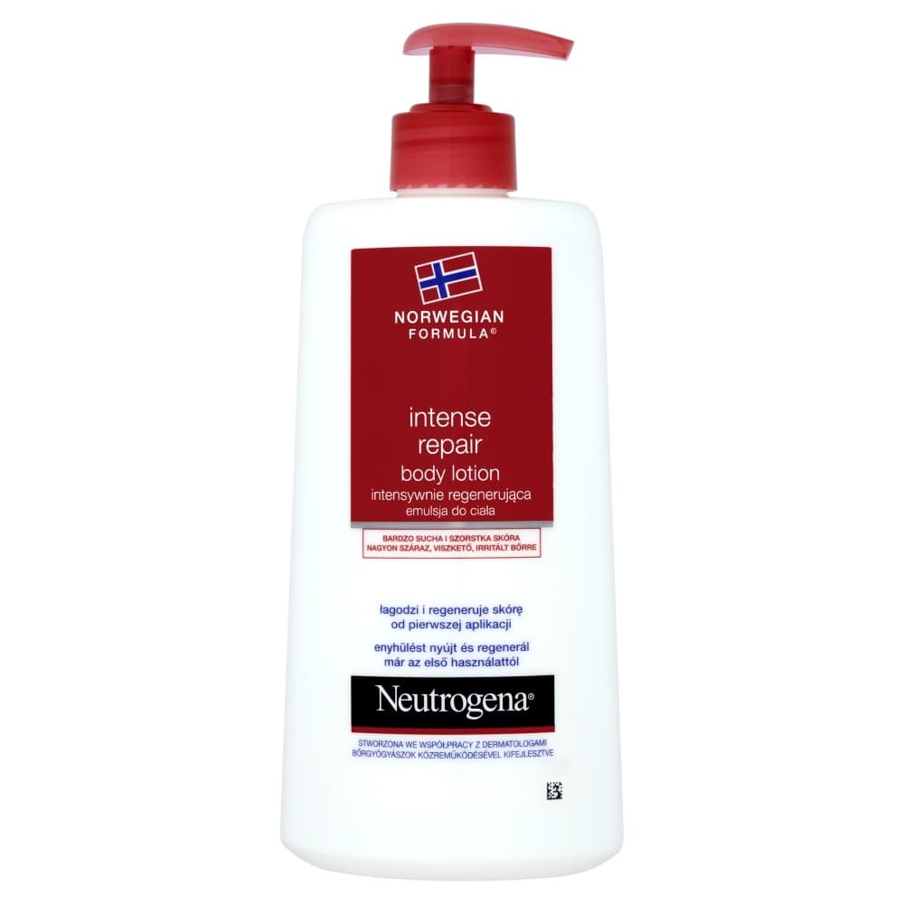 

Neutrogena Formuła Norweska Regenerująca emulsja do ciała skóra bardzo sucha szorstka 400ml