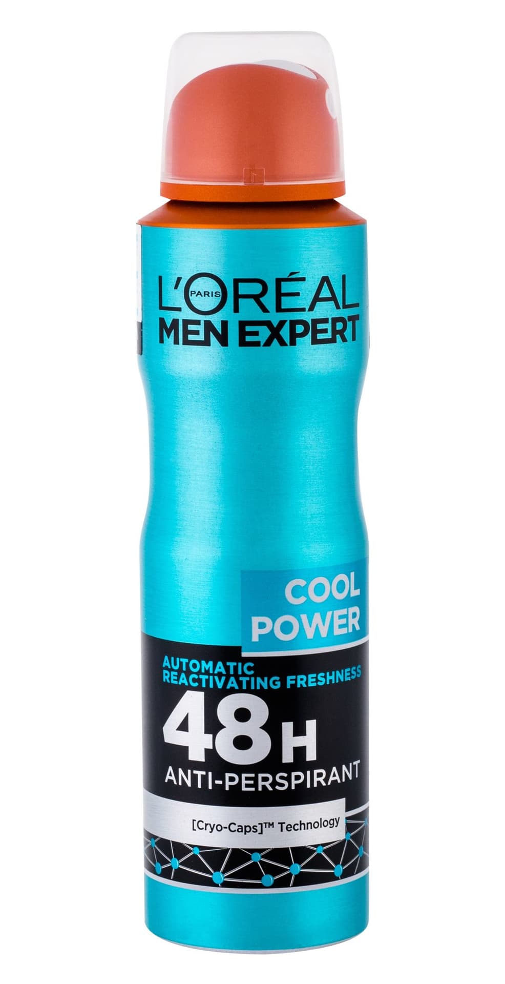 

L´Oréal Paris Cool Power Men Expert 48H Antyperspirant 150ml (M)