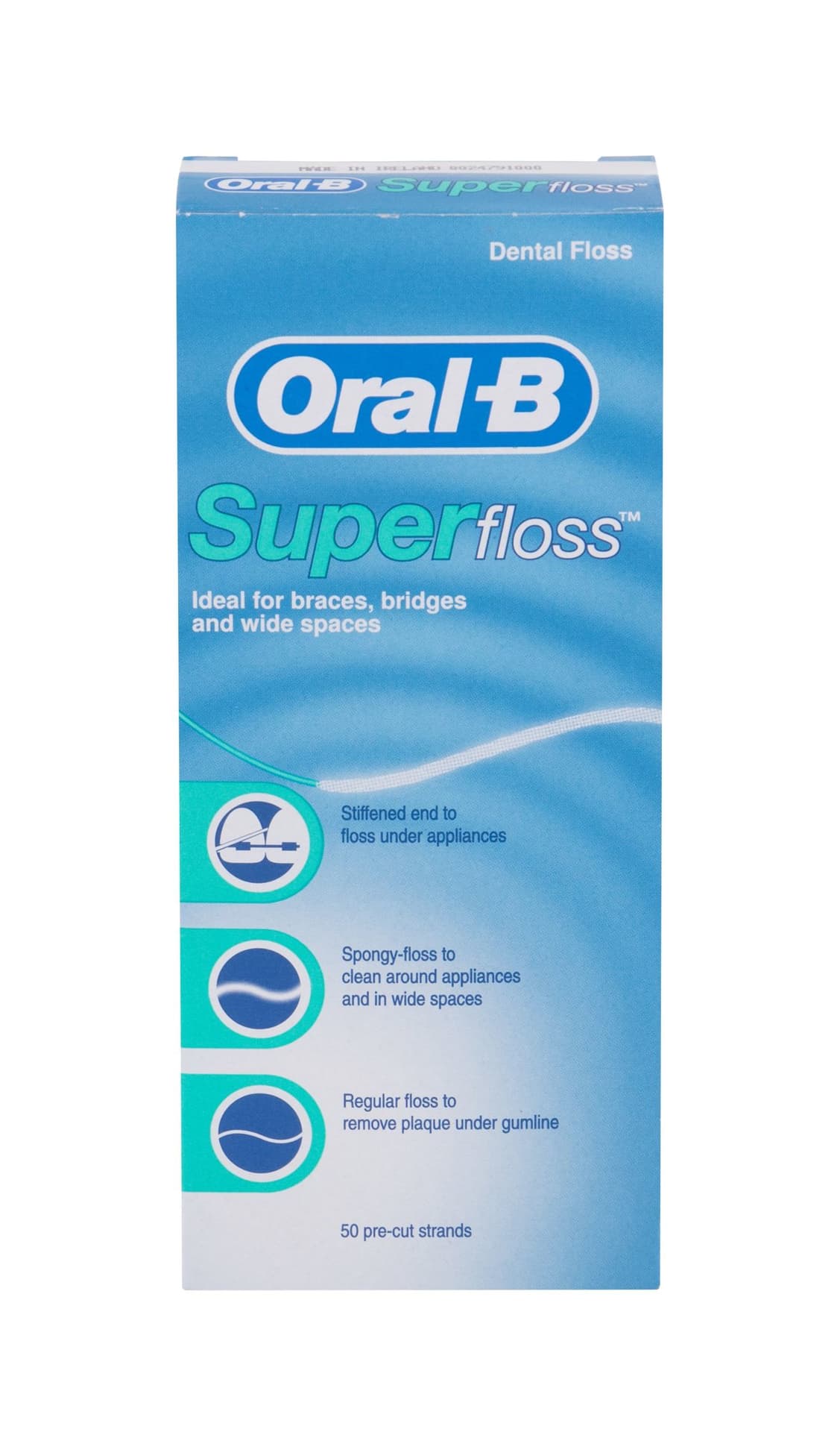 

Oral-B Super Floss Nitka dentystyczna 1 szt (U)