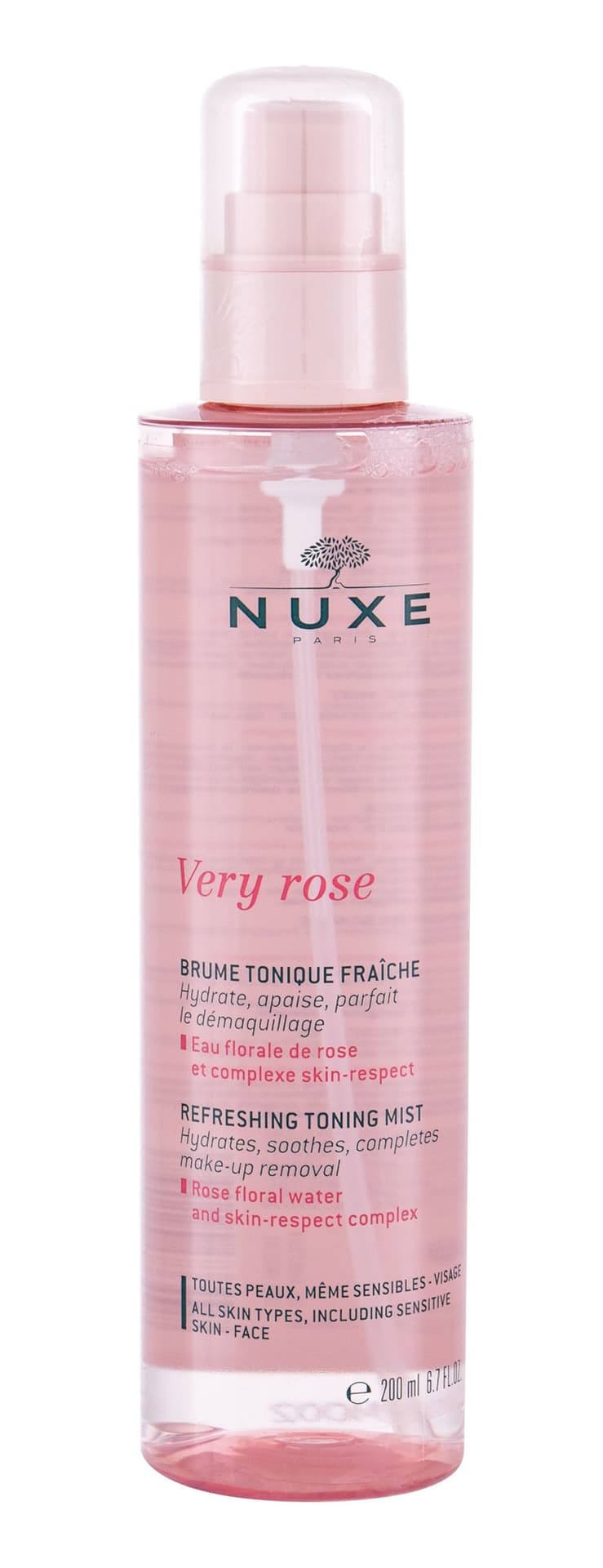 

NUXE Refreshing Toning Very Rose Wody i spreje do twarzy 200ml (W)