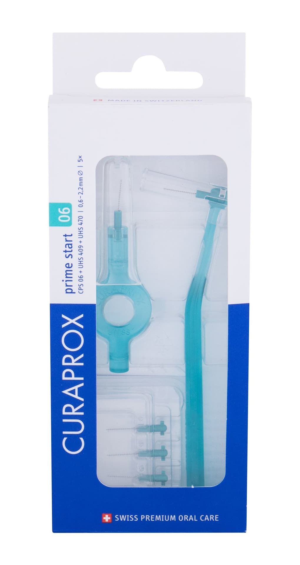 

Curaprox CPS 06 Prime Start 0,6 - 2,2 mm Szczoteczka do przestrzeni międzyzębowych 5 szt (U)