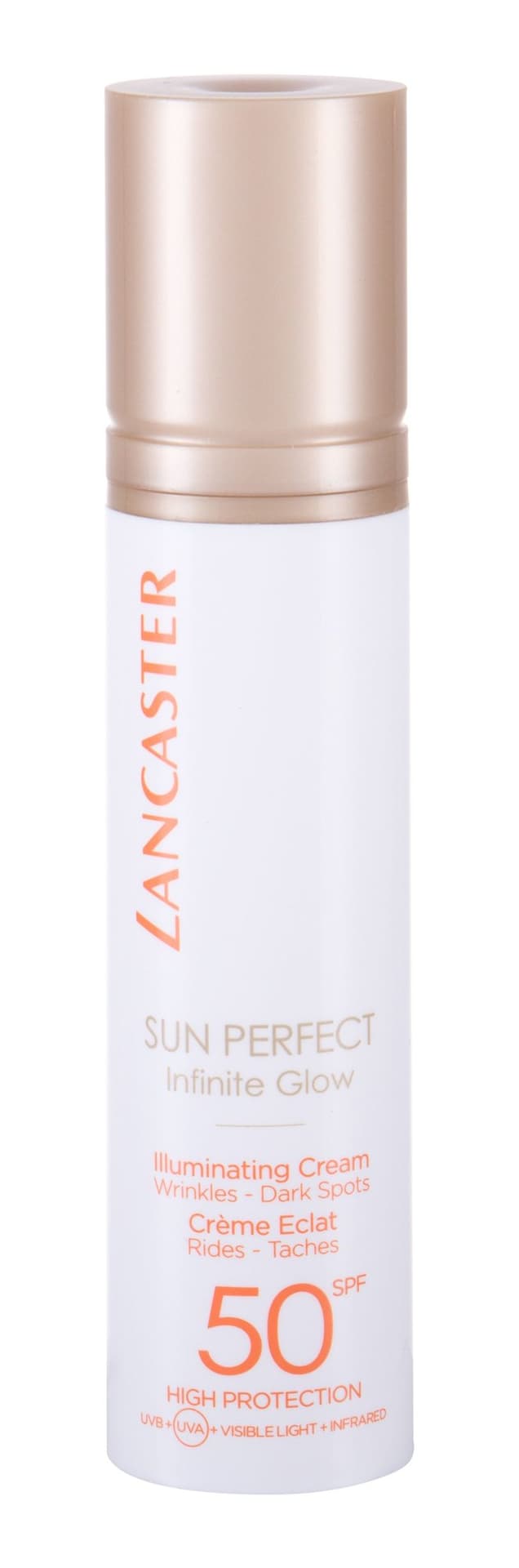 

Lancaster Illuminating Cream Sun Perfect SPF50 Preparat do opalania twarzy 50ml (W)