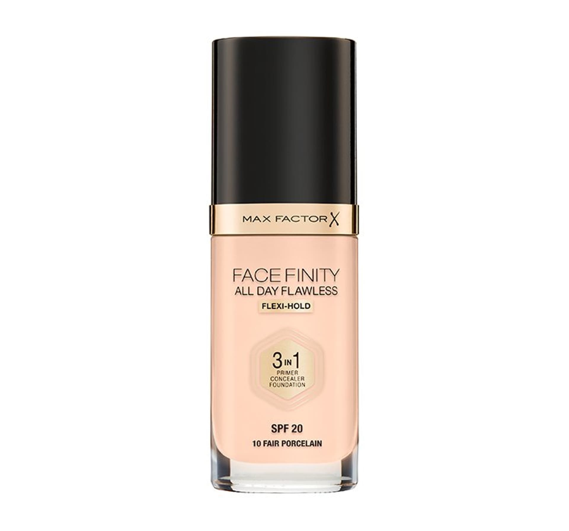 

Max Factor Podkład FACEFINITY 3w1 nr 10 Fair Porcelain 30ml