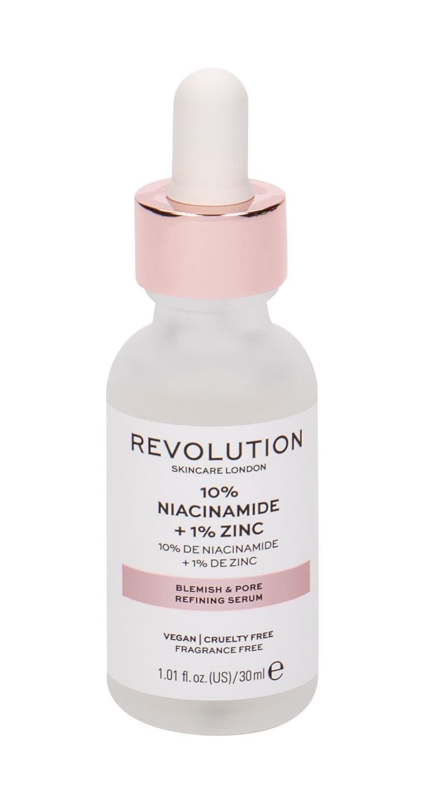 

Revolution Skincare 10% Niacinamide + 1% Zinc Skincare Serum do twarzy 30ml (W)