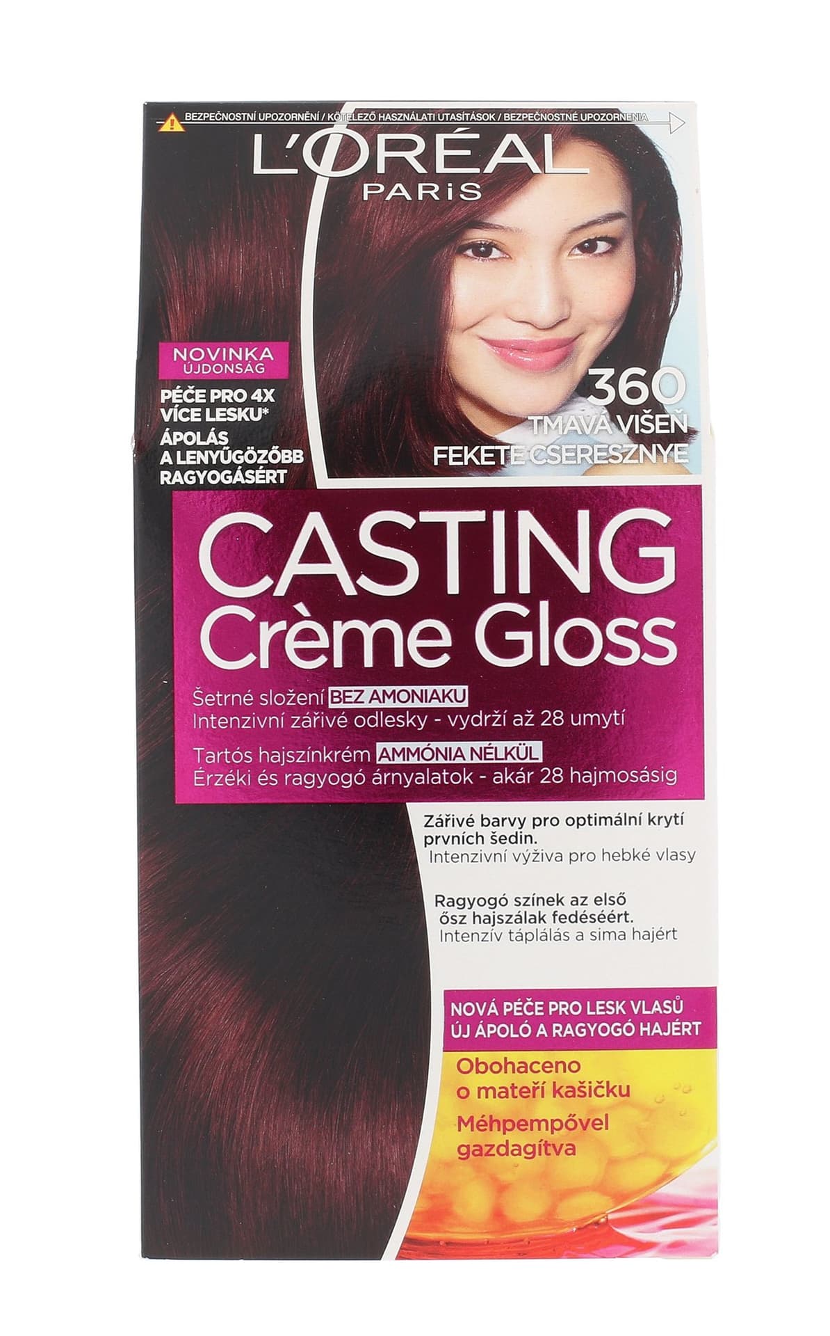 

L´Oréal Paris 360 Black Cherry Casting Creme Gloss Farba do włosów 48ml (W)