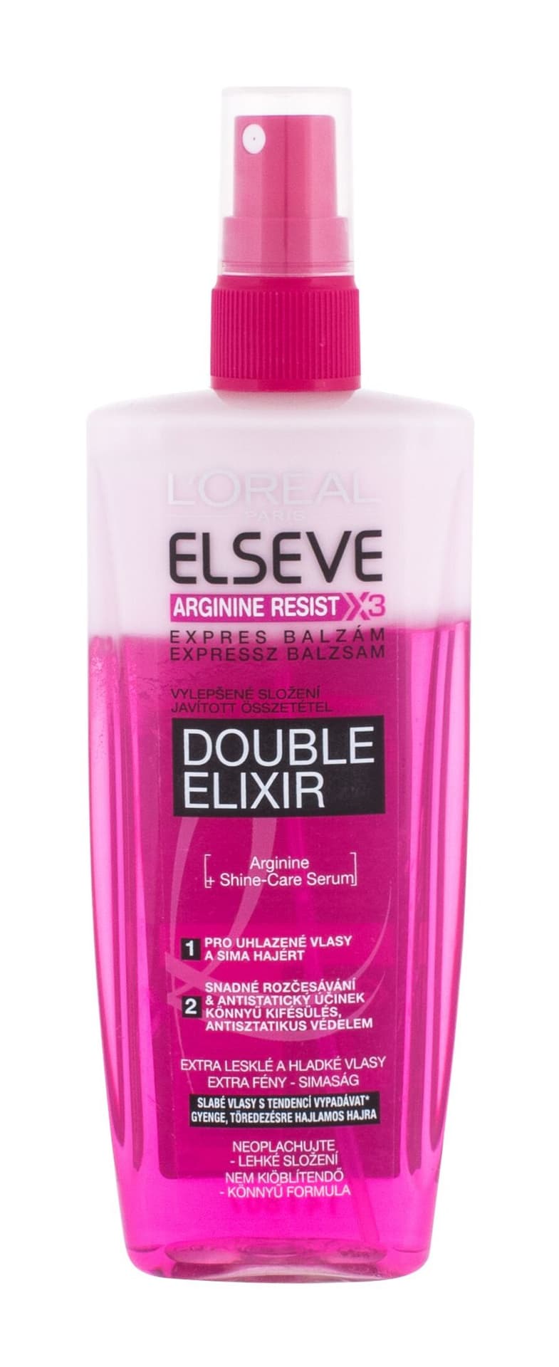 

L´Oréal Paris Arginine Resist X3 Double Elixir Elseve Pielęgnacja bez spłukiwania 200ml (W)