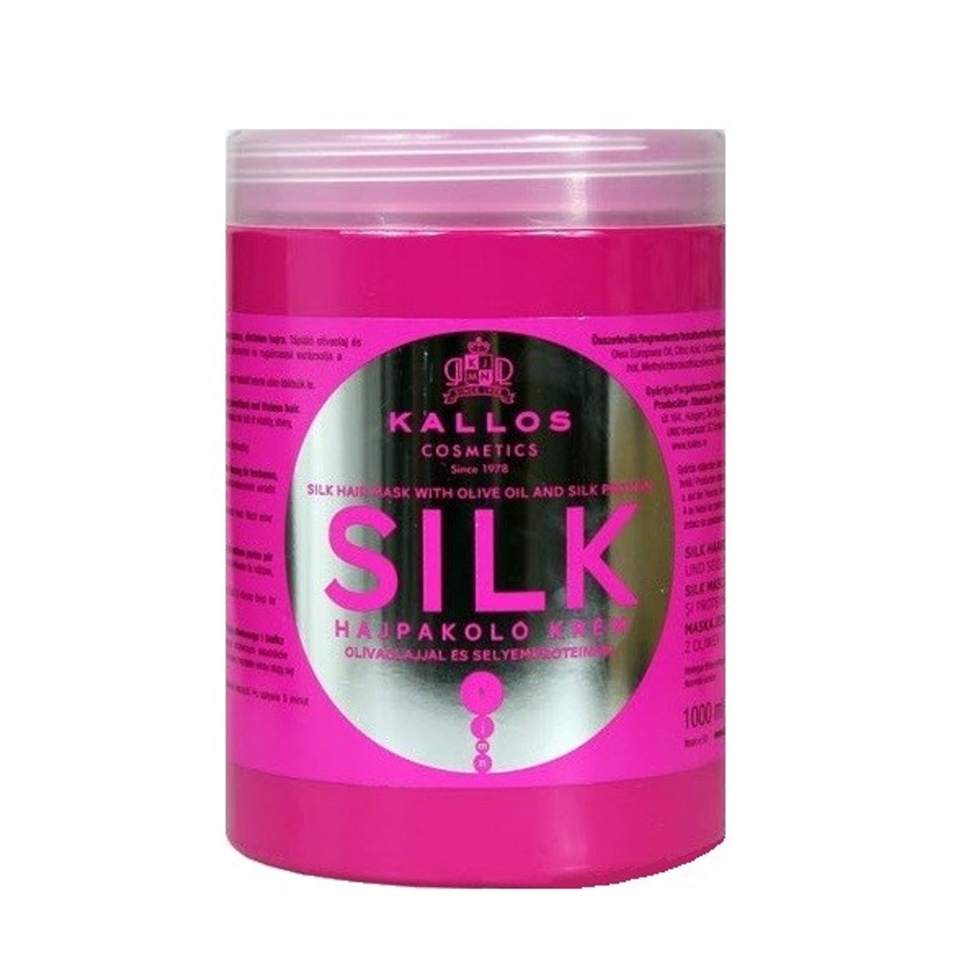 

Kallos Cosmetics Silk Maska do włosów suchych Dla Kobiet 1000ml