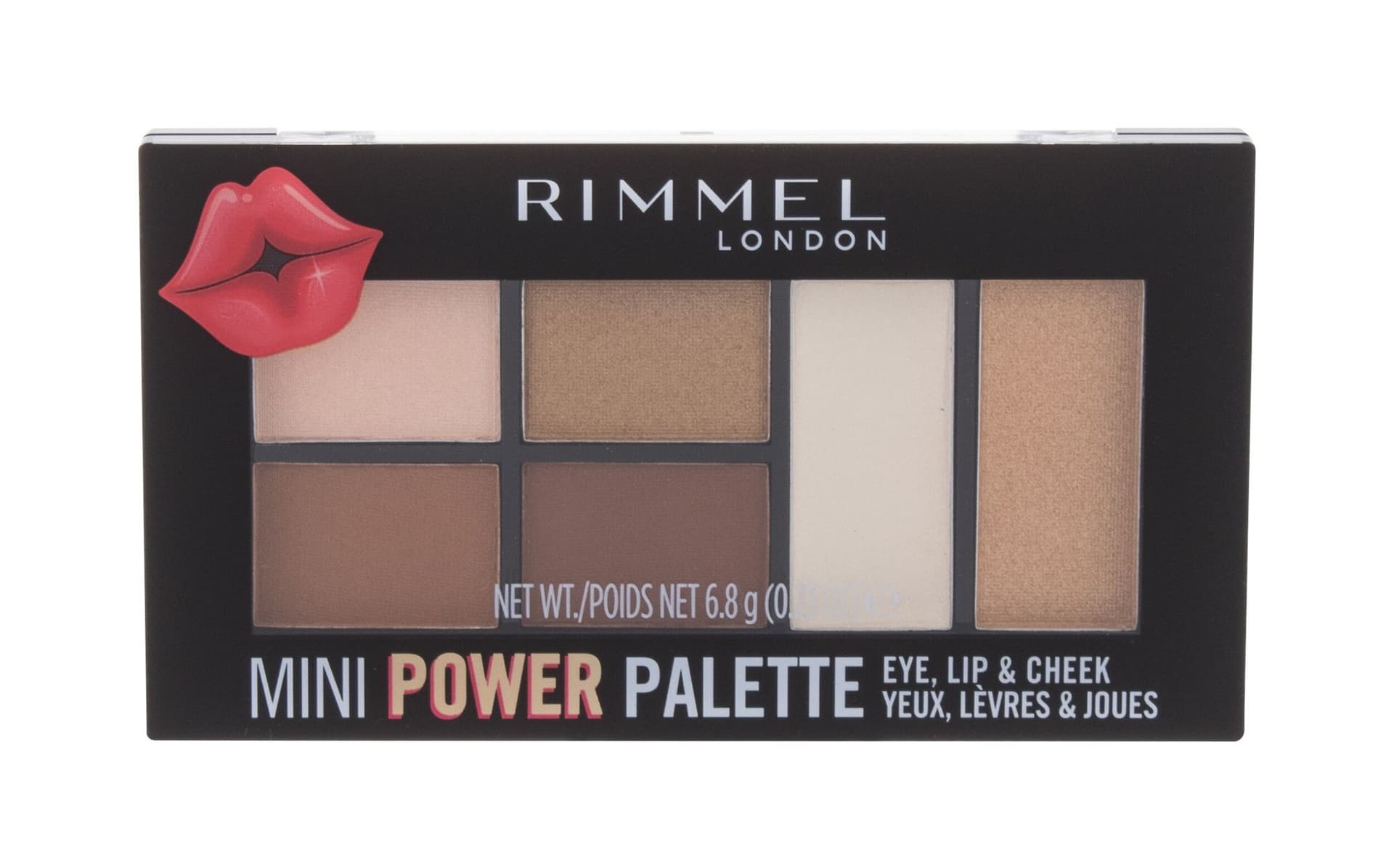 

Rimmel London 002 Sassy Mini Power Palette Zestaw kosmetyków 6,8g (W)